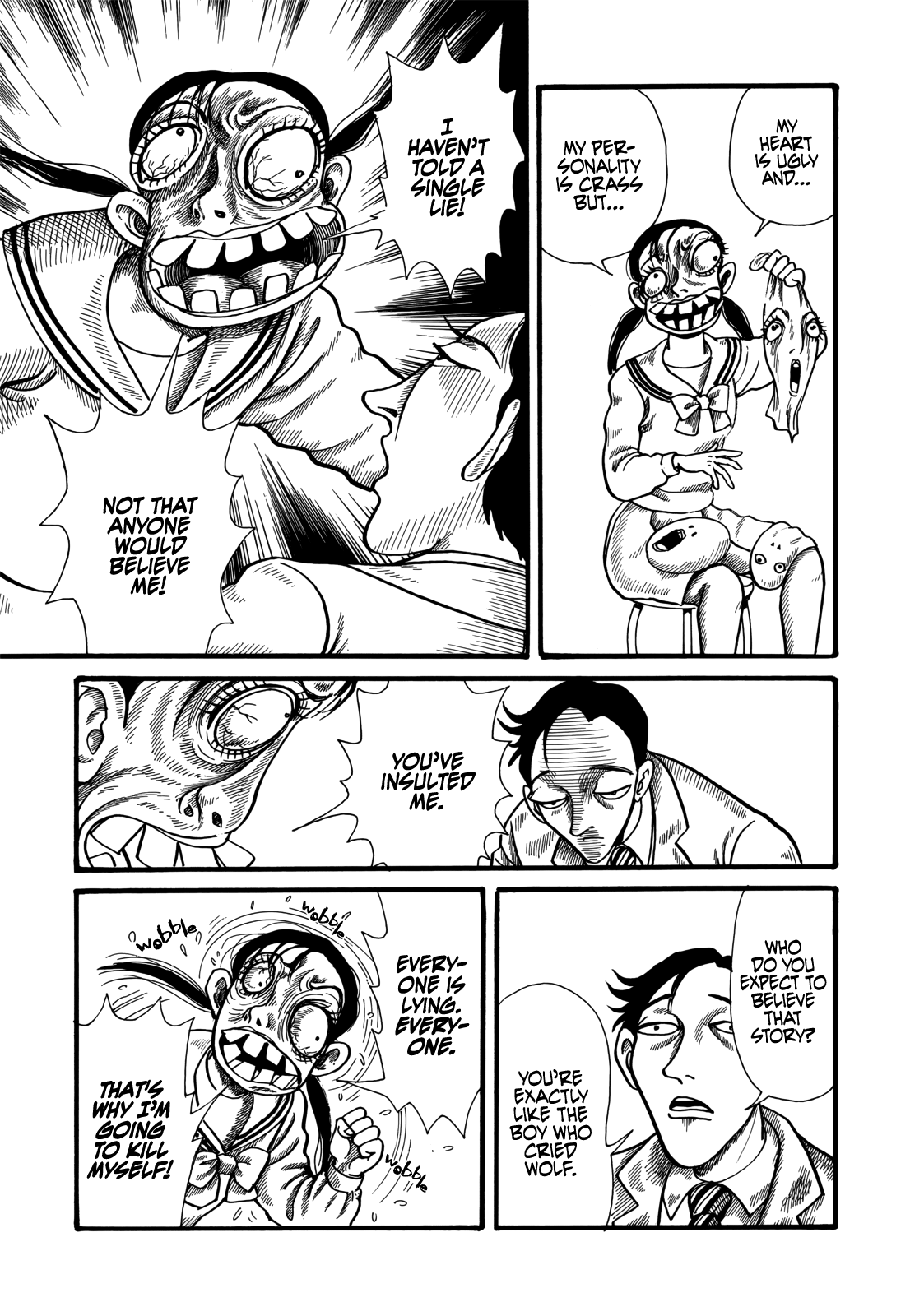 Horror Anthology Comic Shikaku Chapter 3 #14