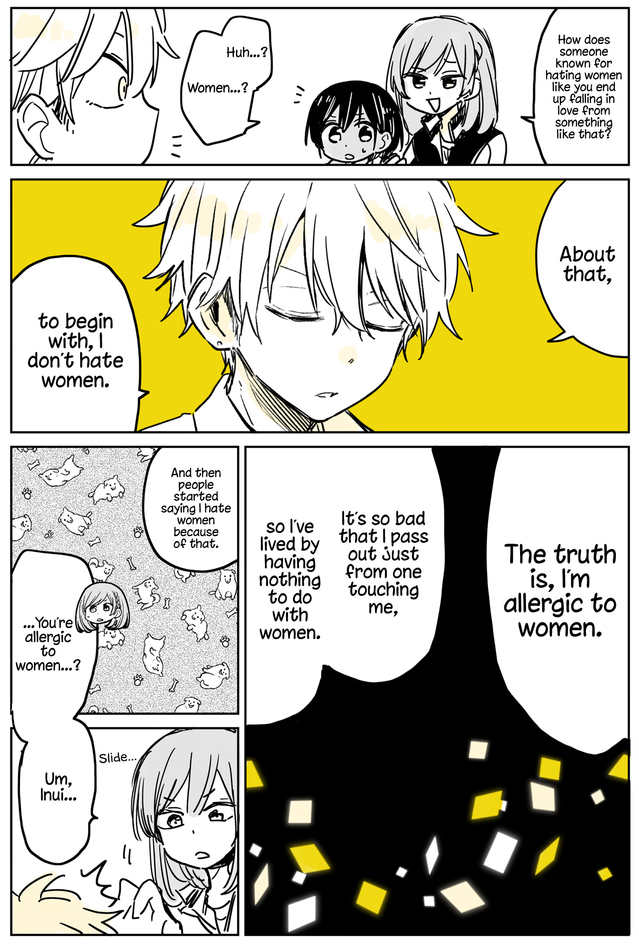 About A Guy Who's Been Destroyed From His First Love Being A Pretty Girl Chapter 5 #18