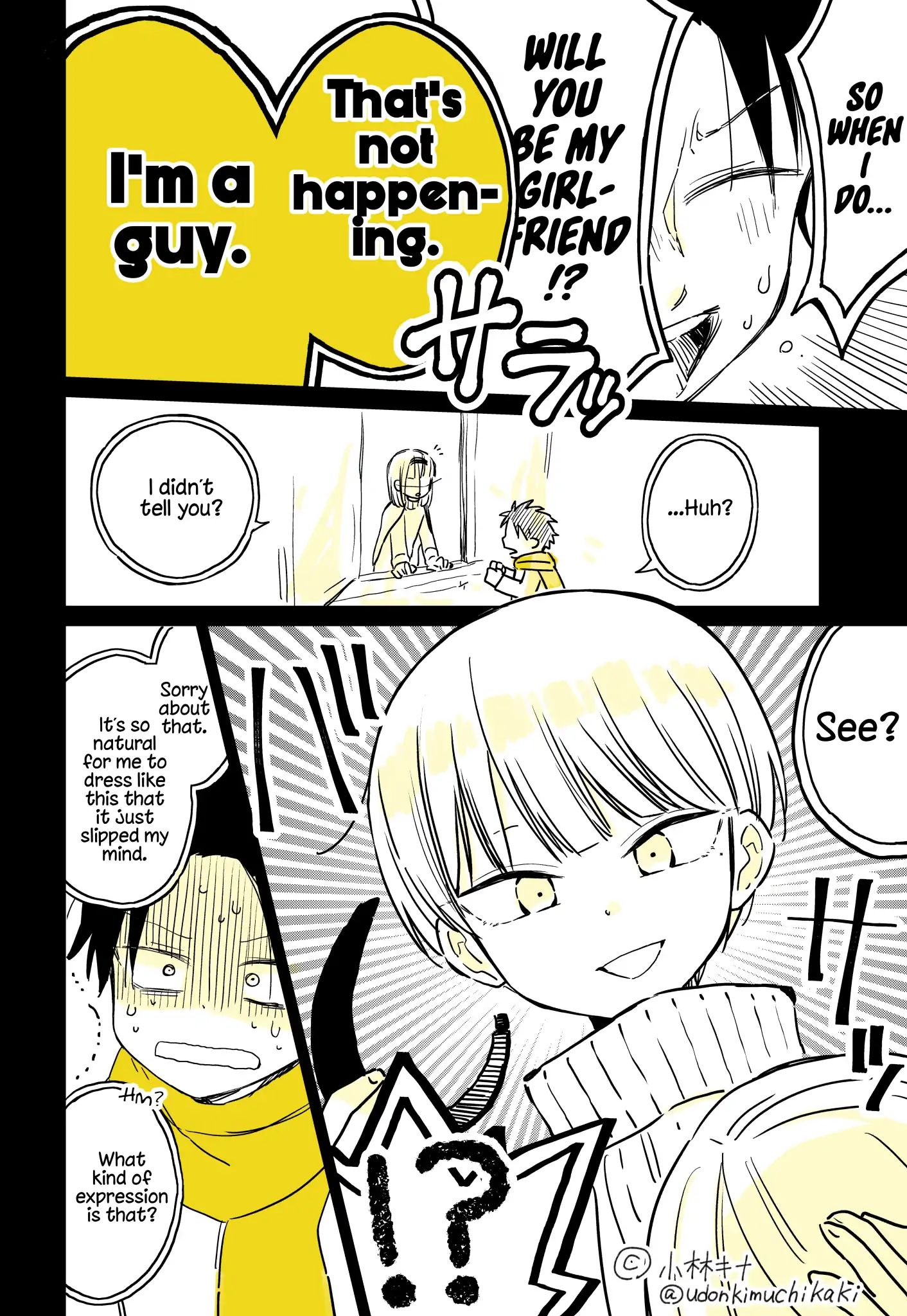 About A Guy Who's Been Destroyed From His First Love Being A Pretty Girl Chapter 1 #11