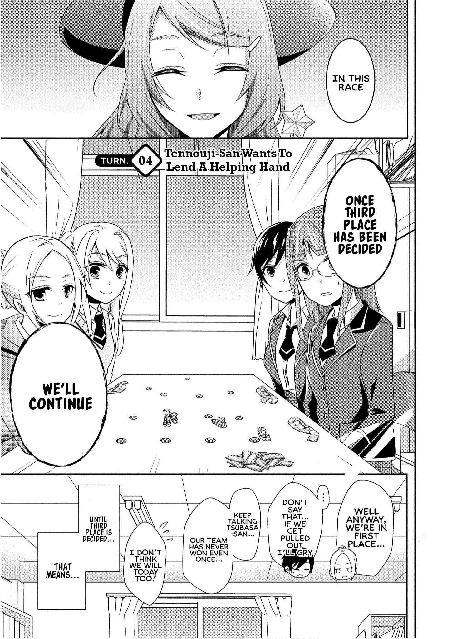 Tennouji-San Wants To Play Boardgames Chapter 4 #1