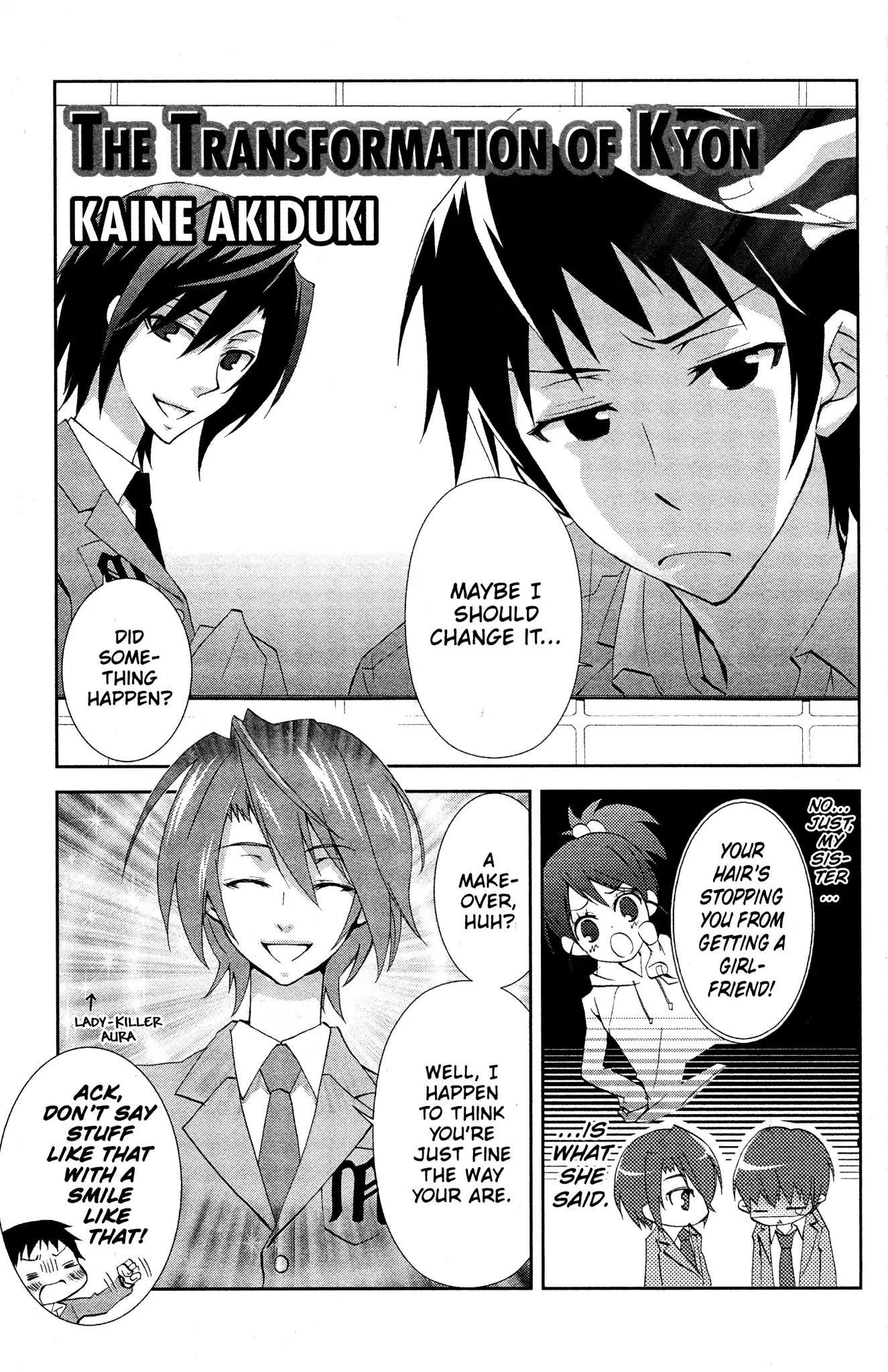 The Misfortune Of Kyon And Koizumi Chapter 5 #1