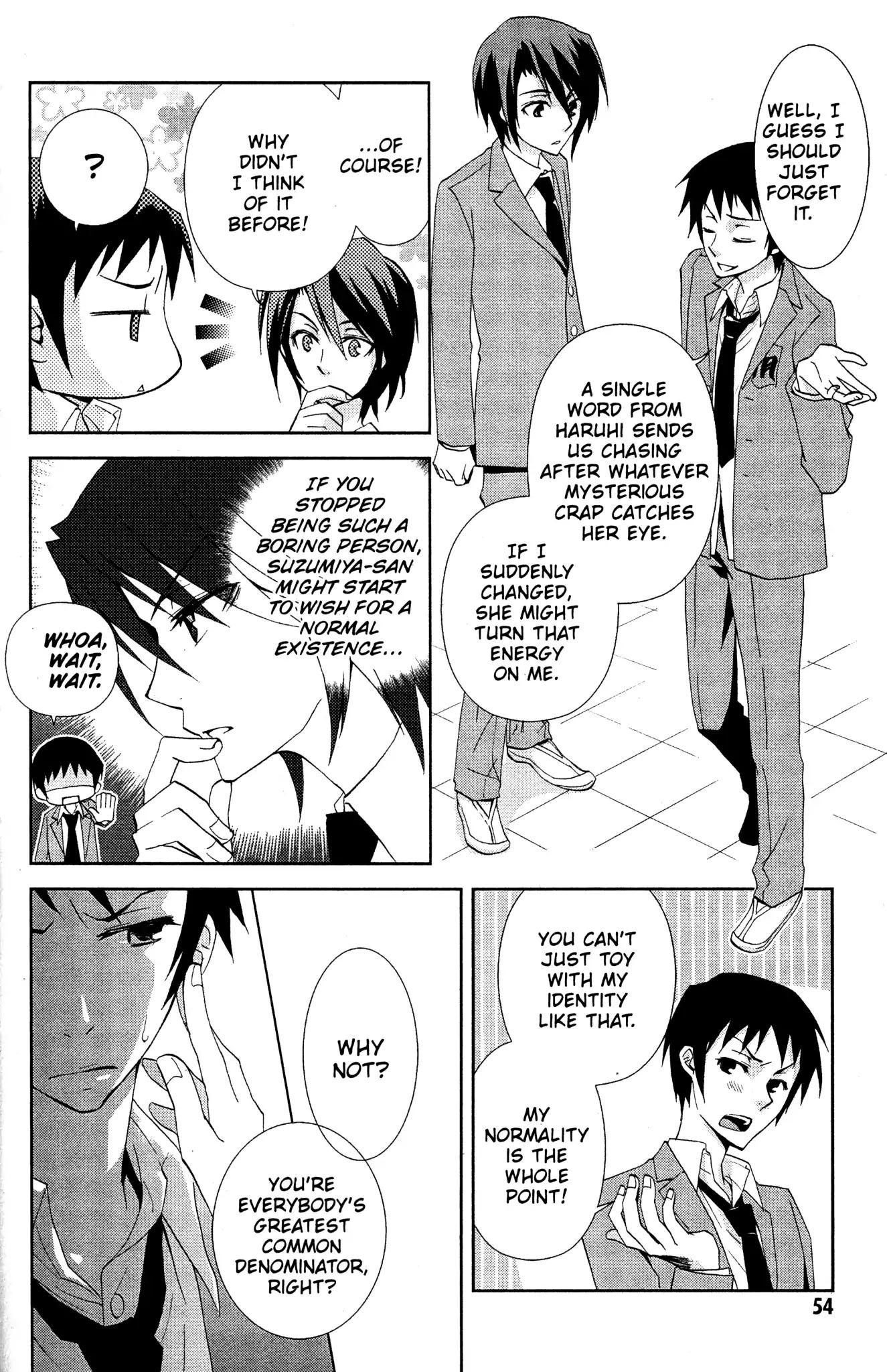 The Misfortune Of Kyon And Koizumi Chapter 5 #2