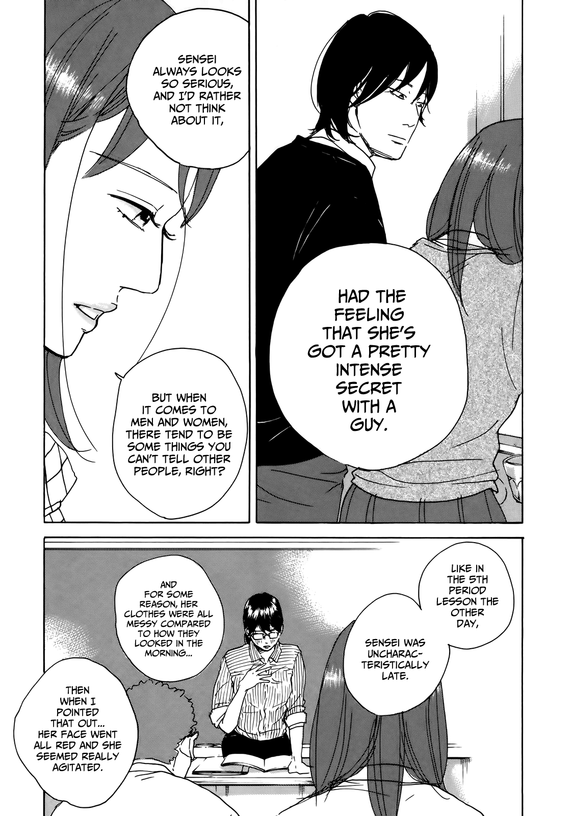 Sensei No Shiroi Uso Chapter 12 #29