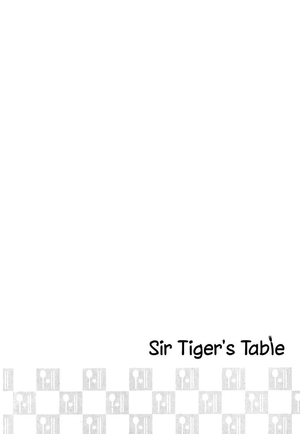 Sir Tiger's Table Chapter 24 #36