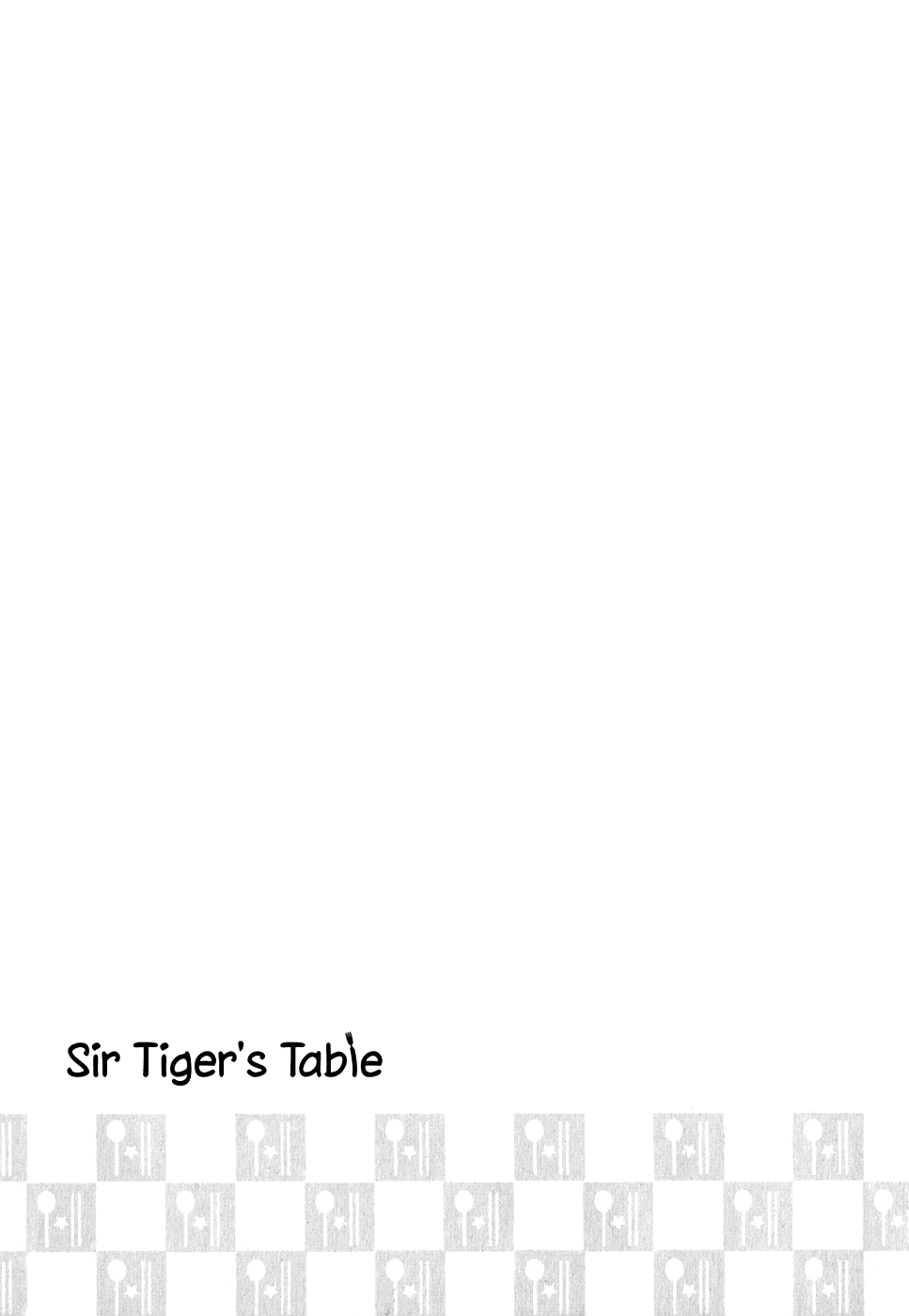 Sir Tiger's Table Chapter 20 #7