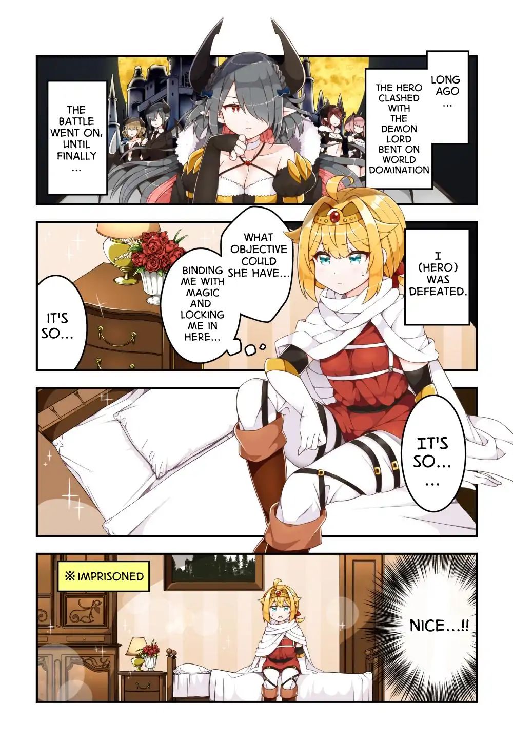 Story Of The Demon Lord Who Wants To Yuri-Marry The Hero Chapter 0.5 #1