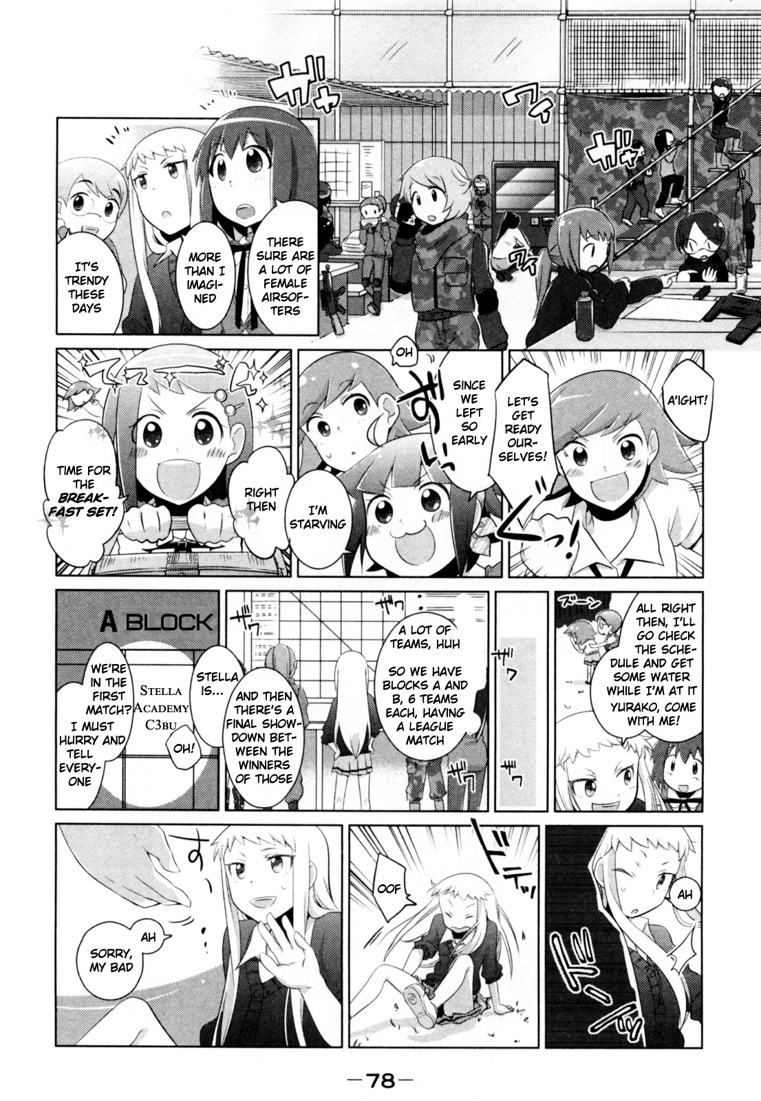 Tokurei Sochi Dantai Stella Jogakuin Koutouka C3 Bu Chapter 9 #6