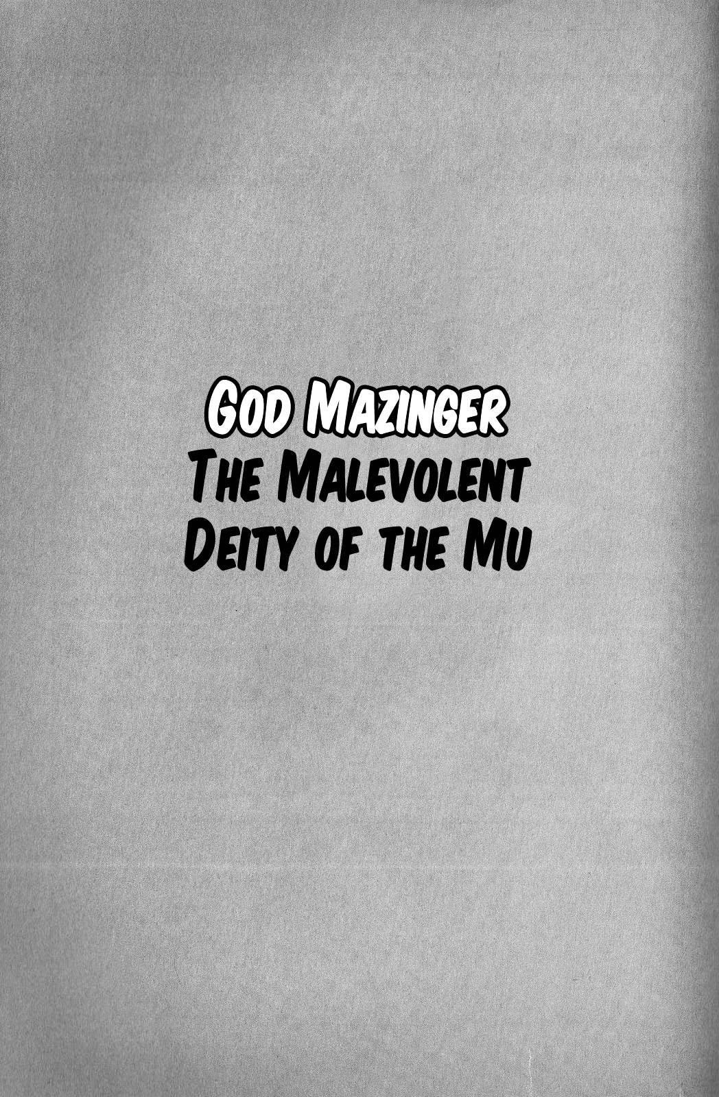 God Mazinger Chapter 1 #6