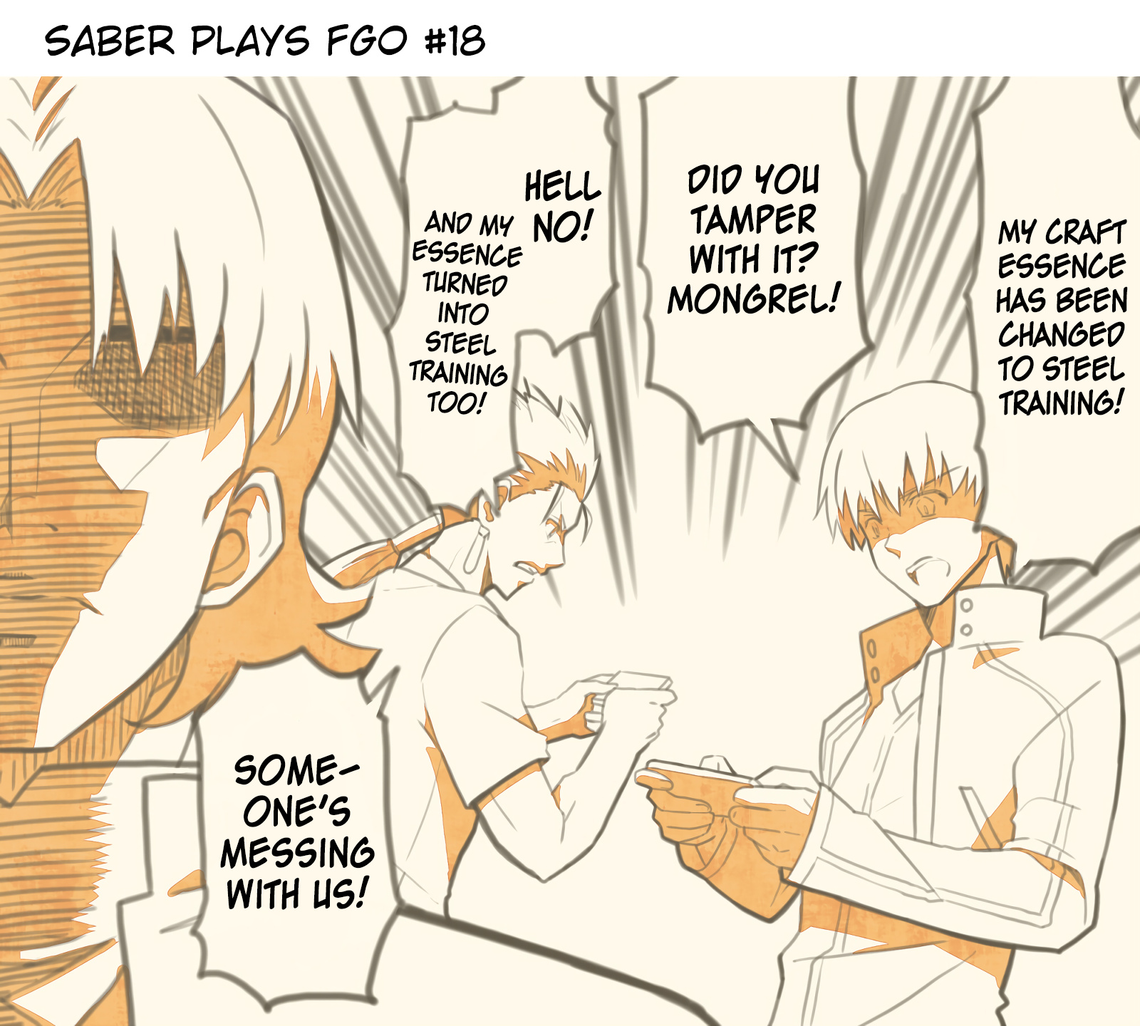 Saber Plays Fate/grand Order Chapter 18 #1