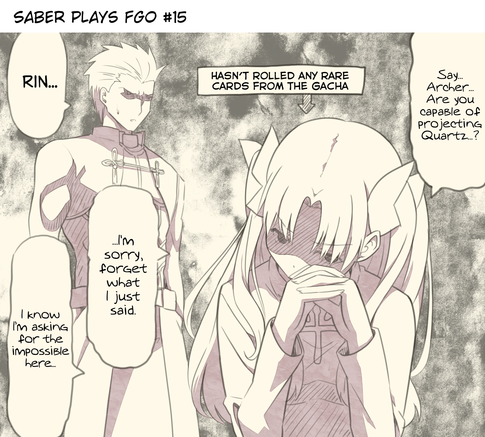 Saber Plays Fate/grand Order Chapter 15 #1