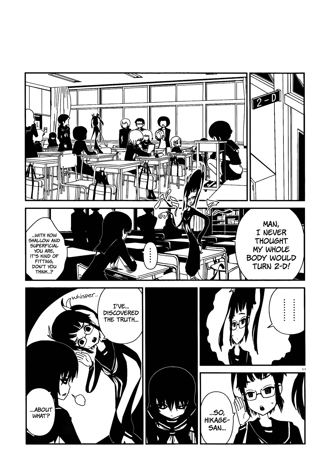 Hitomi-Sensei No Hokenshitsu Chapter 12 #11