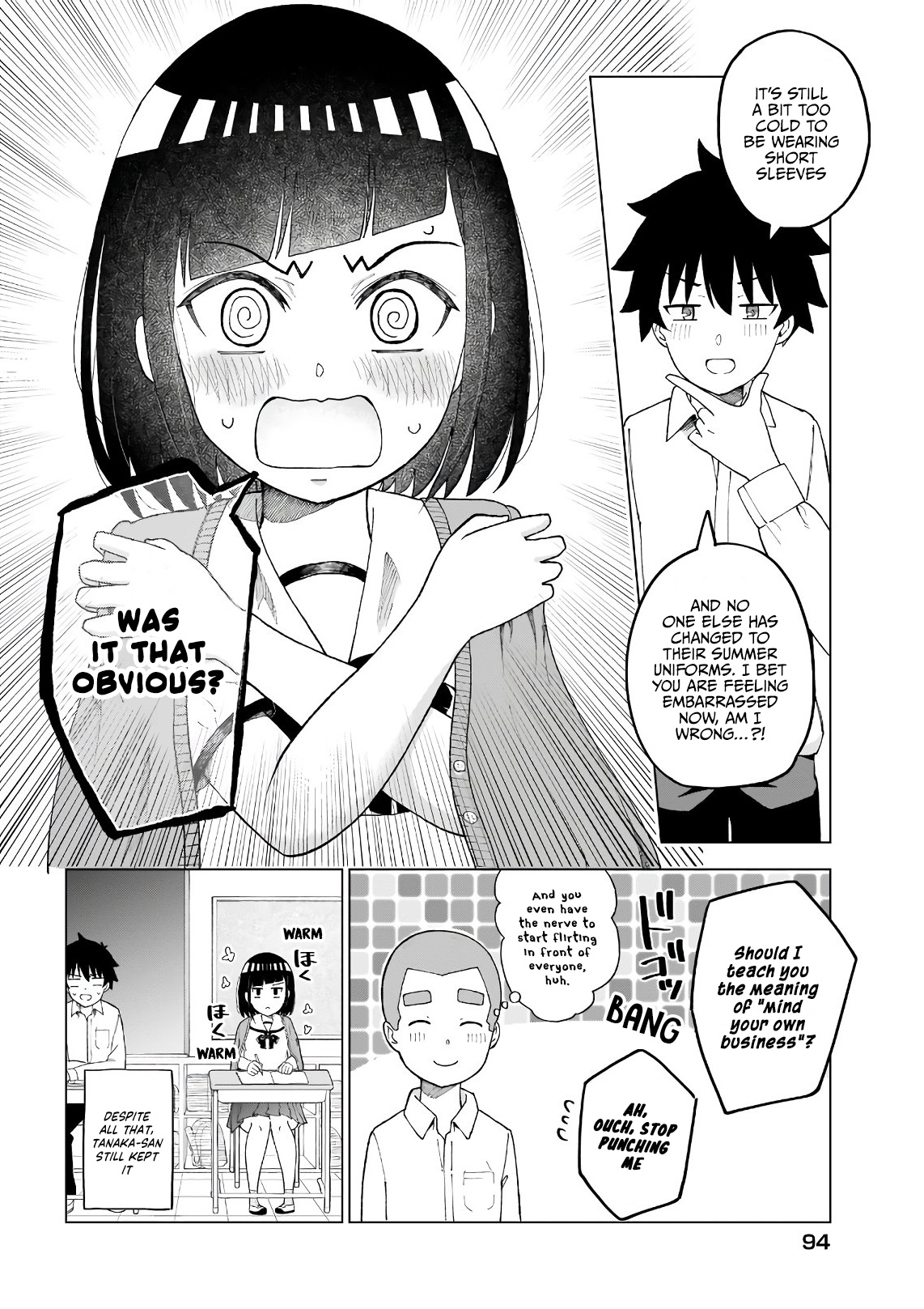 My Classmate Tanaka-San Is Super Scary Chapter 39 #5