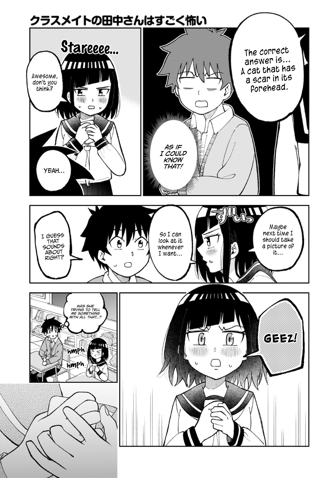 My Classmate Tanaka-San Is Super Scary Chapter 28 #4