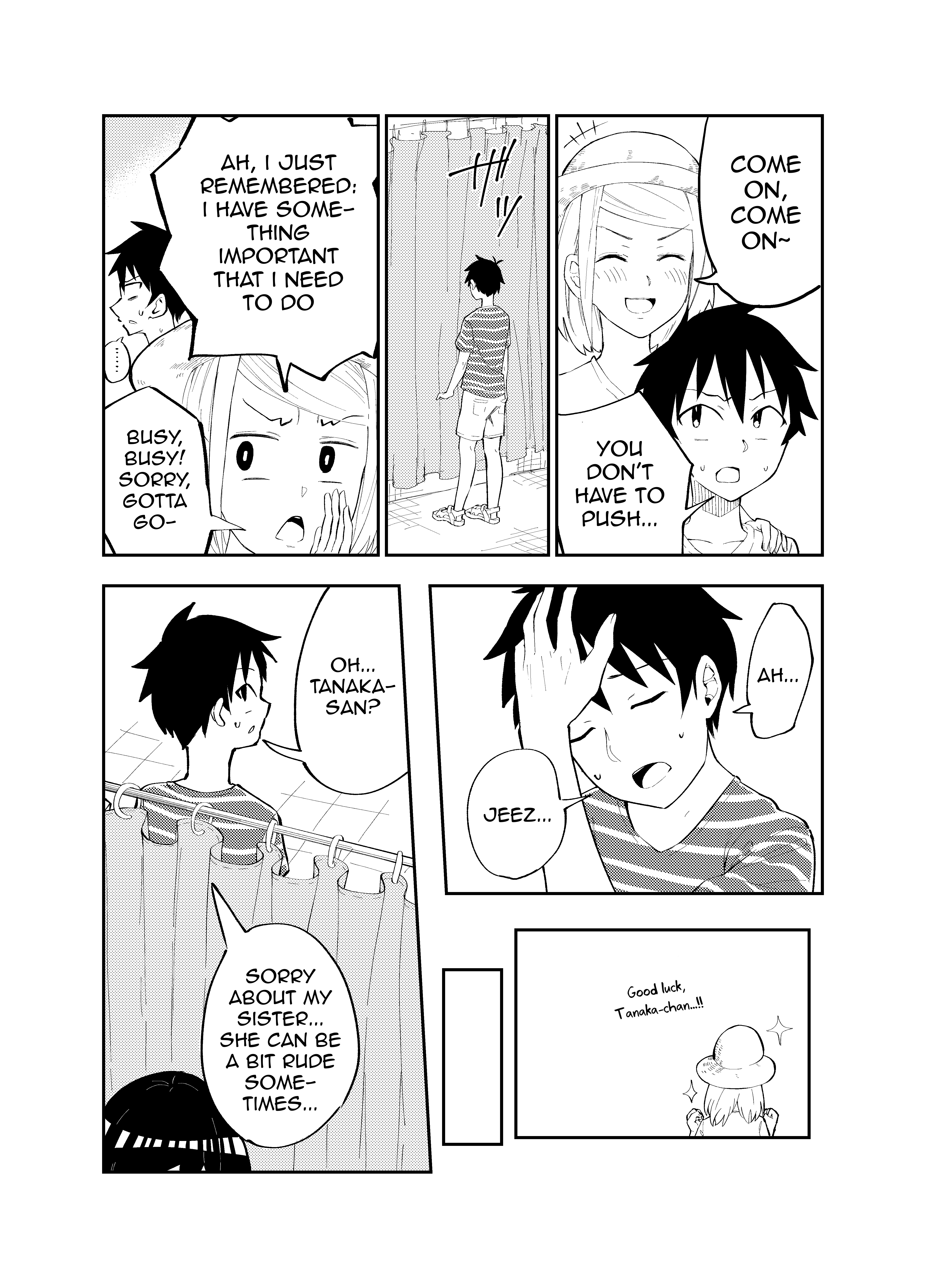 My Classmate Tanaka-San Is Super Scary Chapter 14 #1