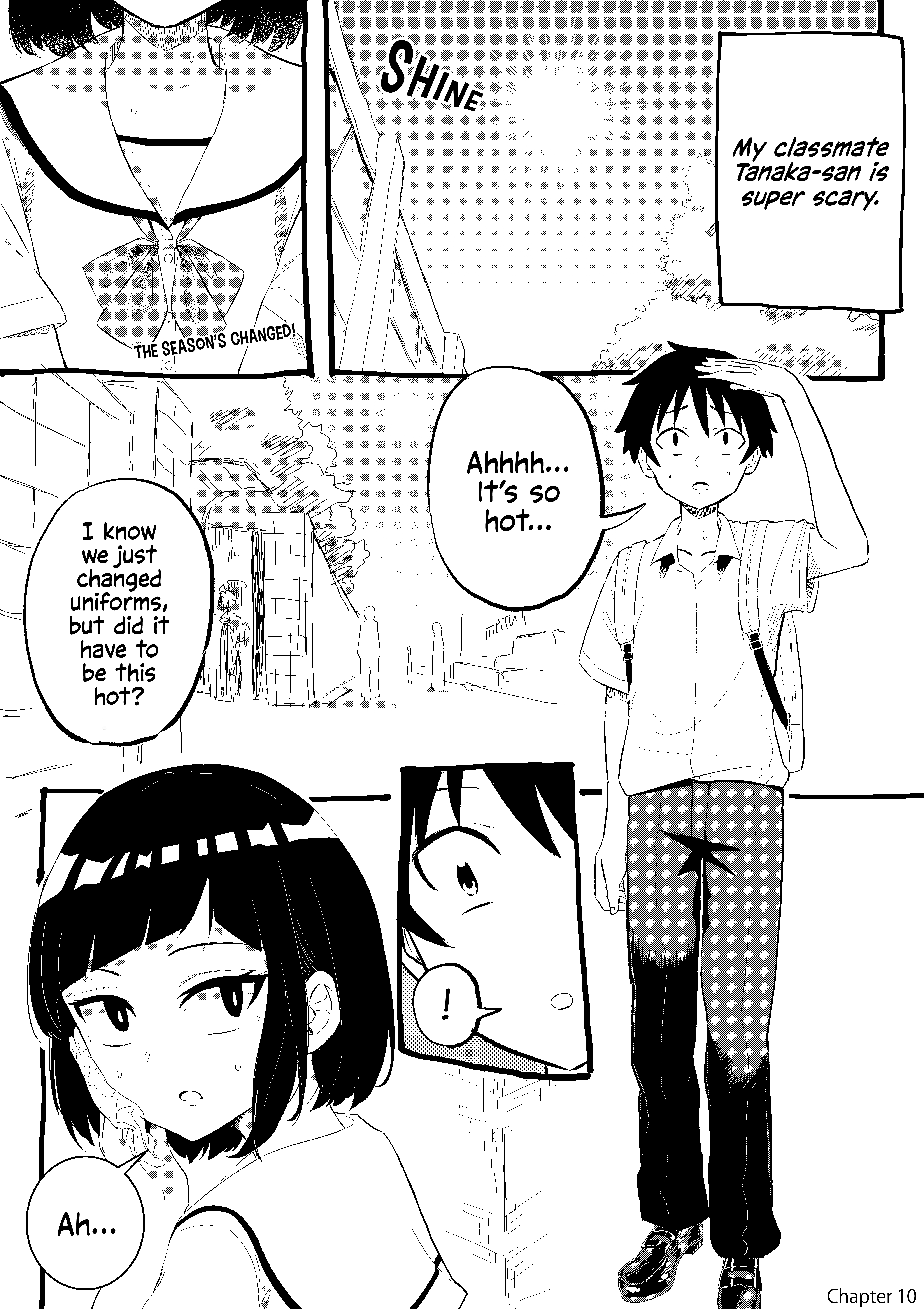 My Classmate Tanaka-San Is Super Scary Chapter 10 #1