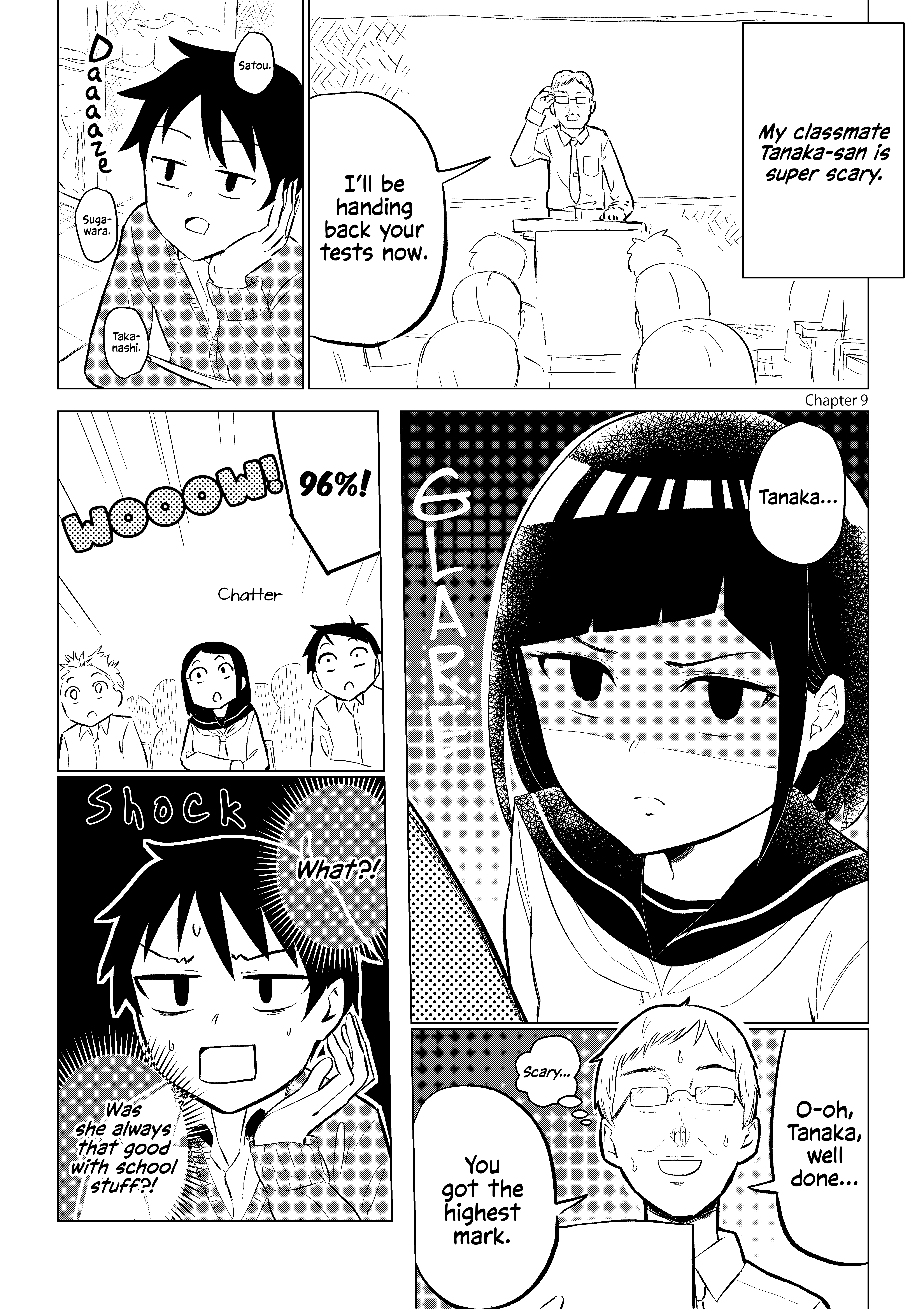 My Classmate Tanaka-San Is Super Scary Chapter 9 #1