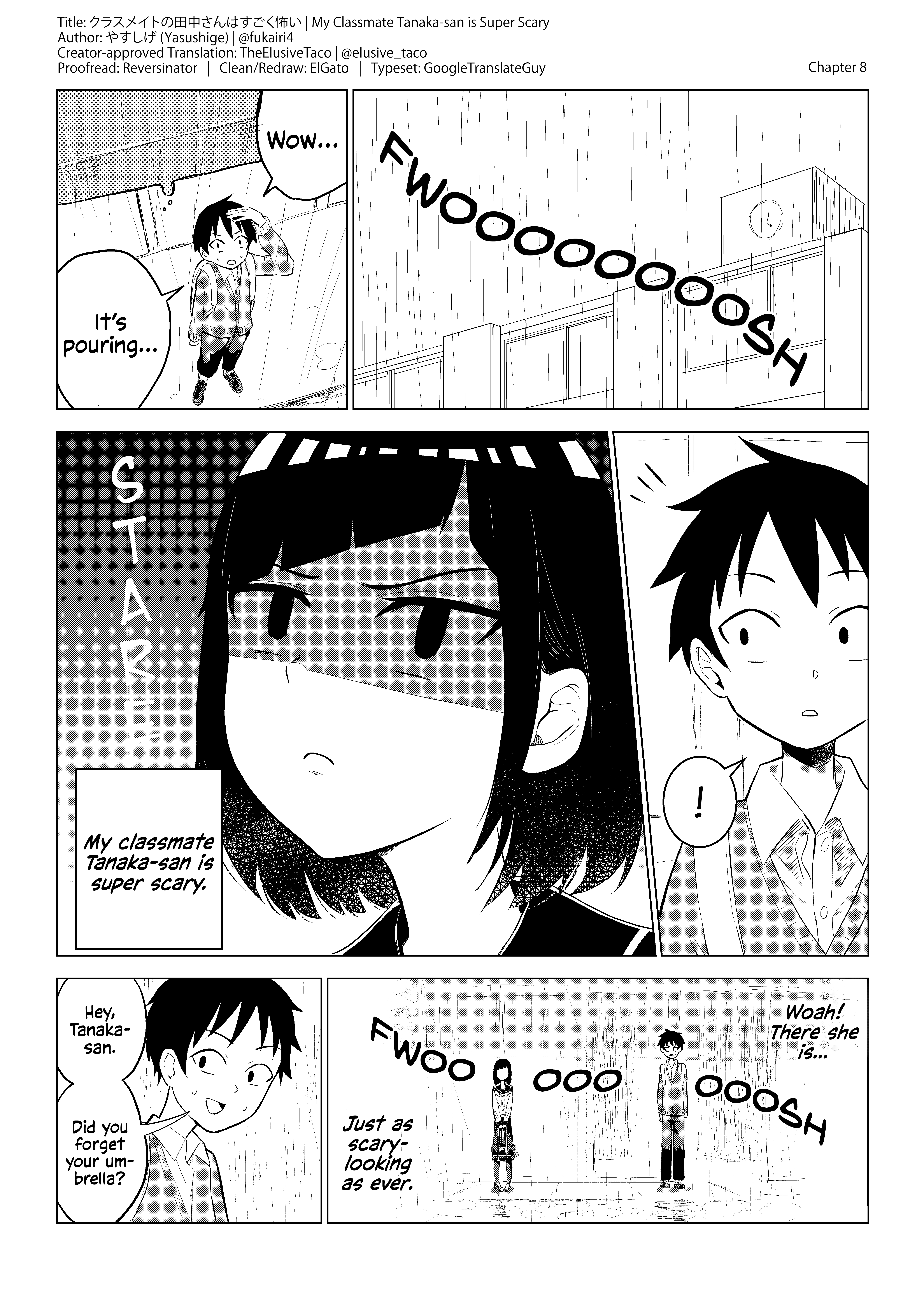 My Classmate Tanaka-San Is Super Scary Chapter 8 #1