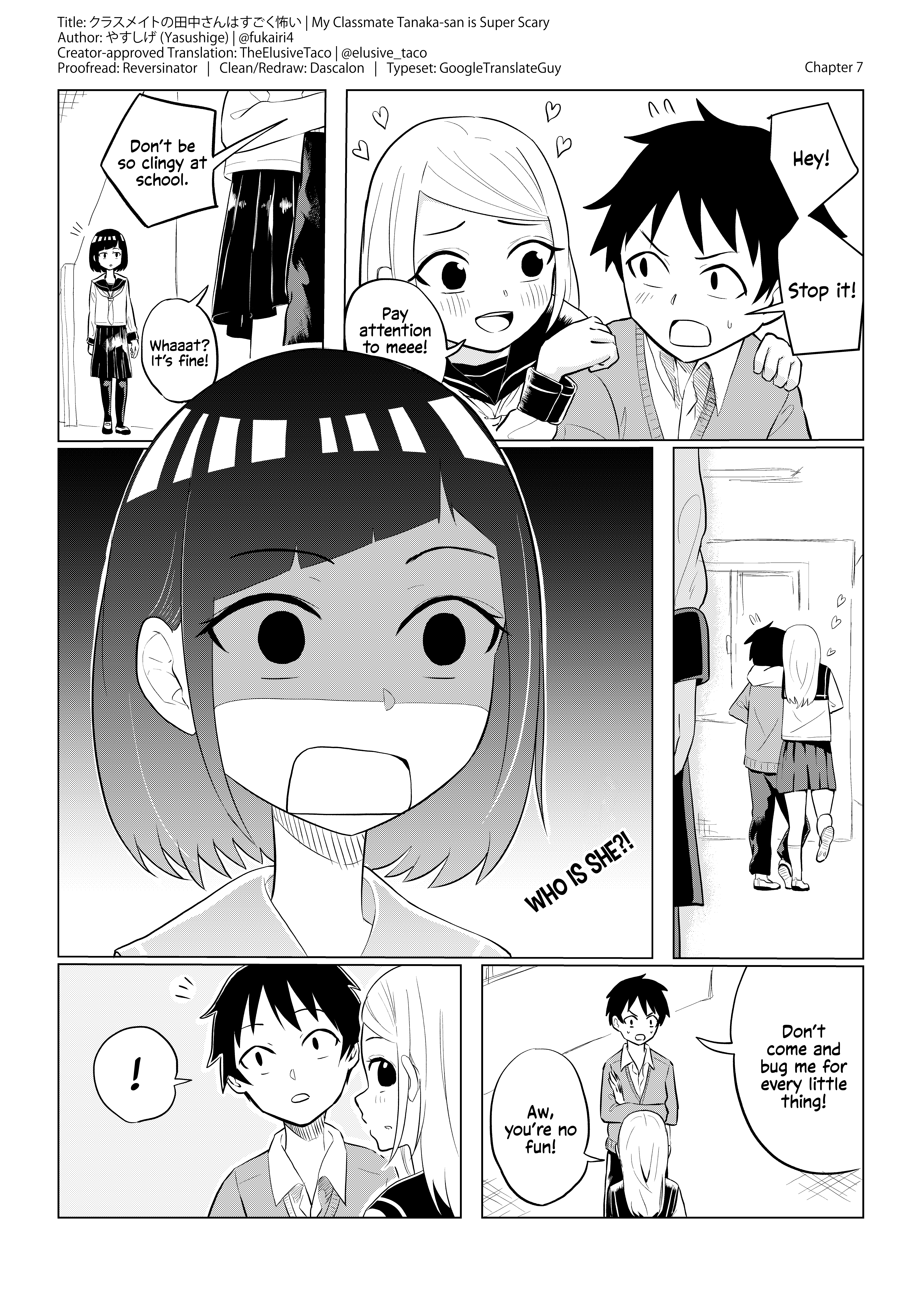 My Classmate Tanaka-San Is Super Scary Chapter 7 #1