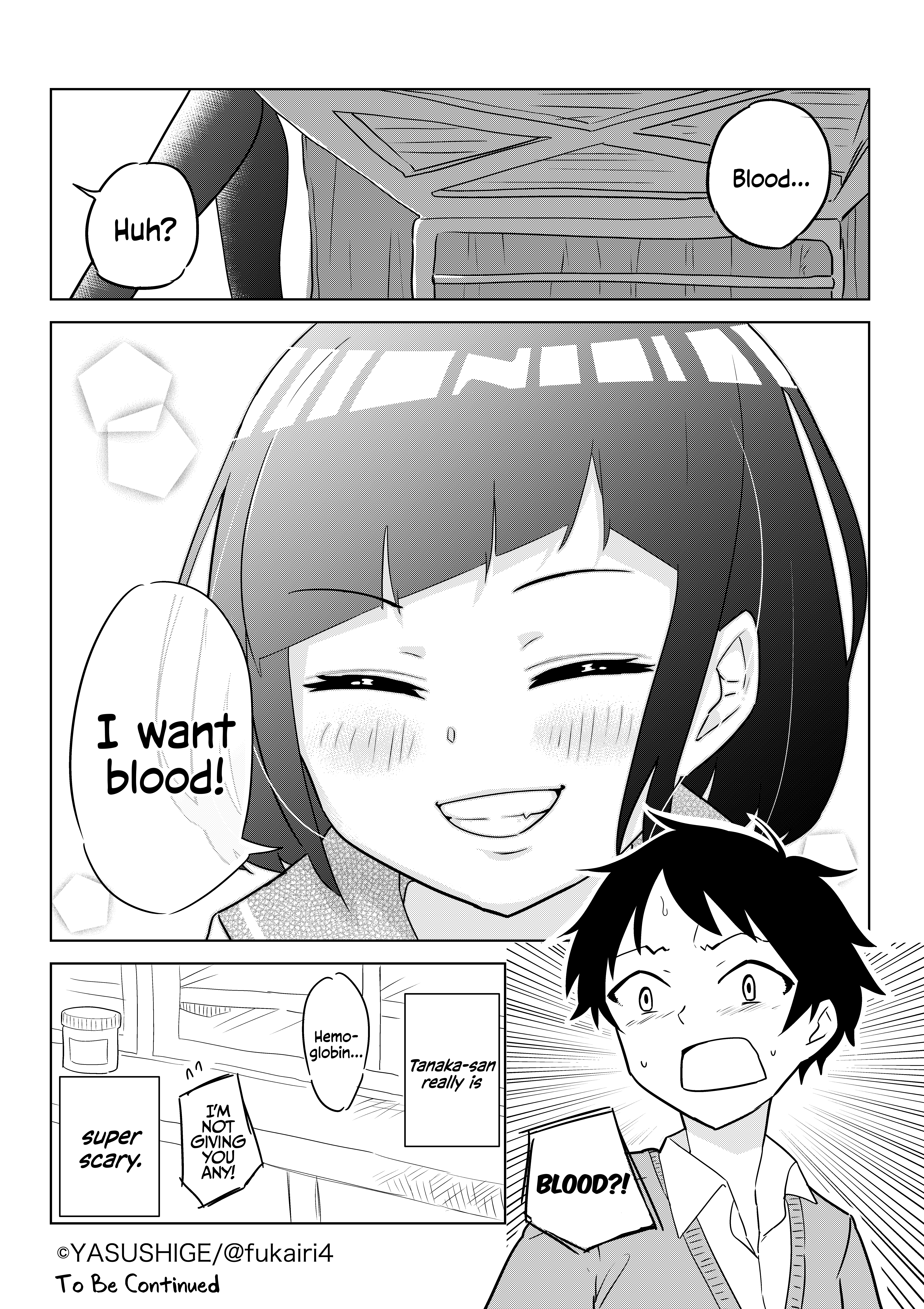My Classmate Tanaka-San Is Super Scary Chapter 3 #4