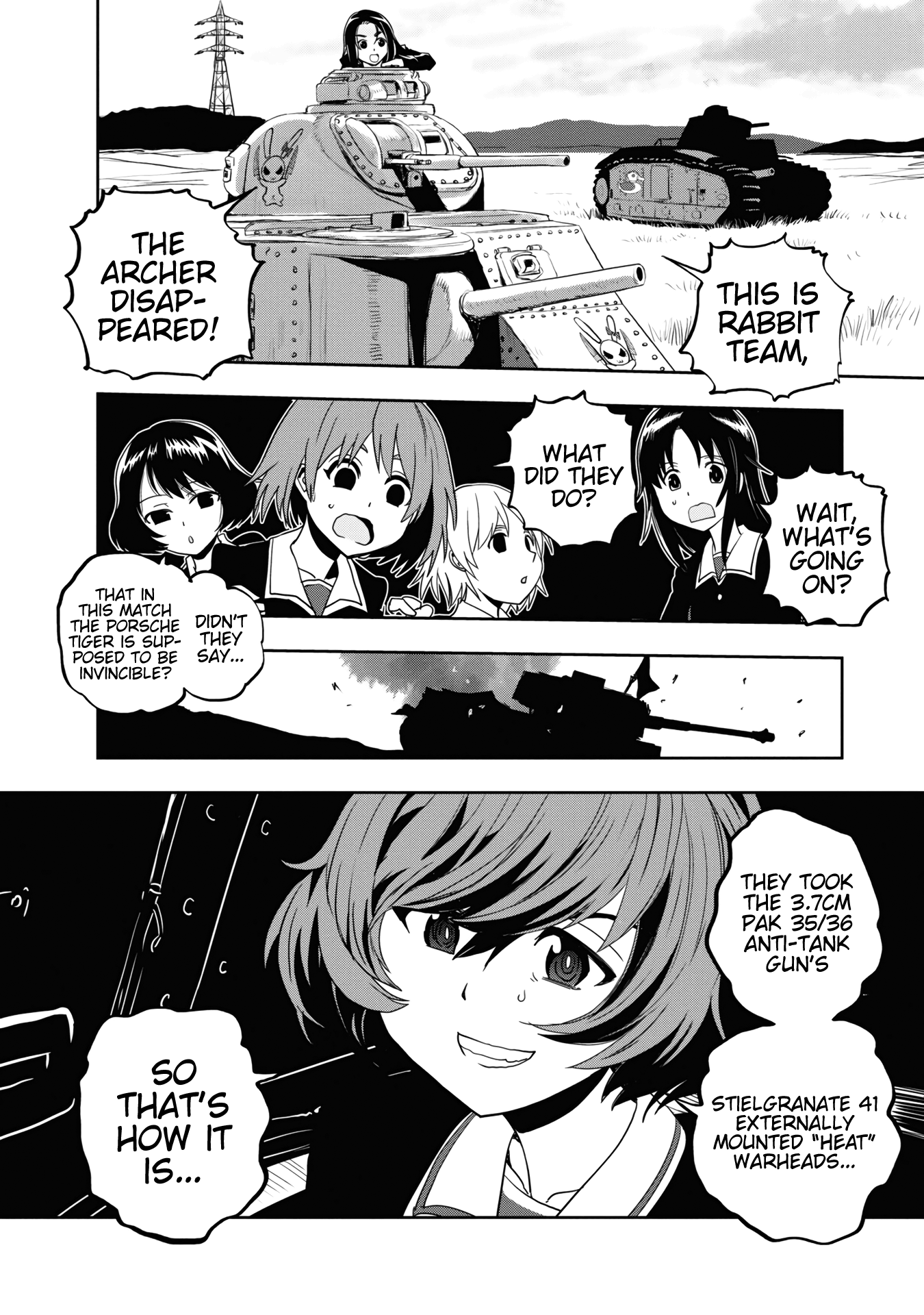 Girls & Panzer - Ribbon No Musha Chapter 58 #33