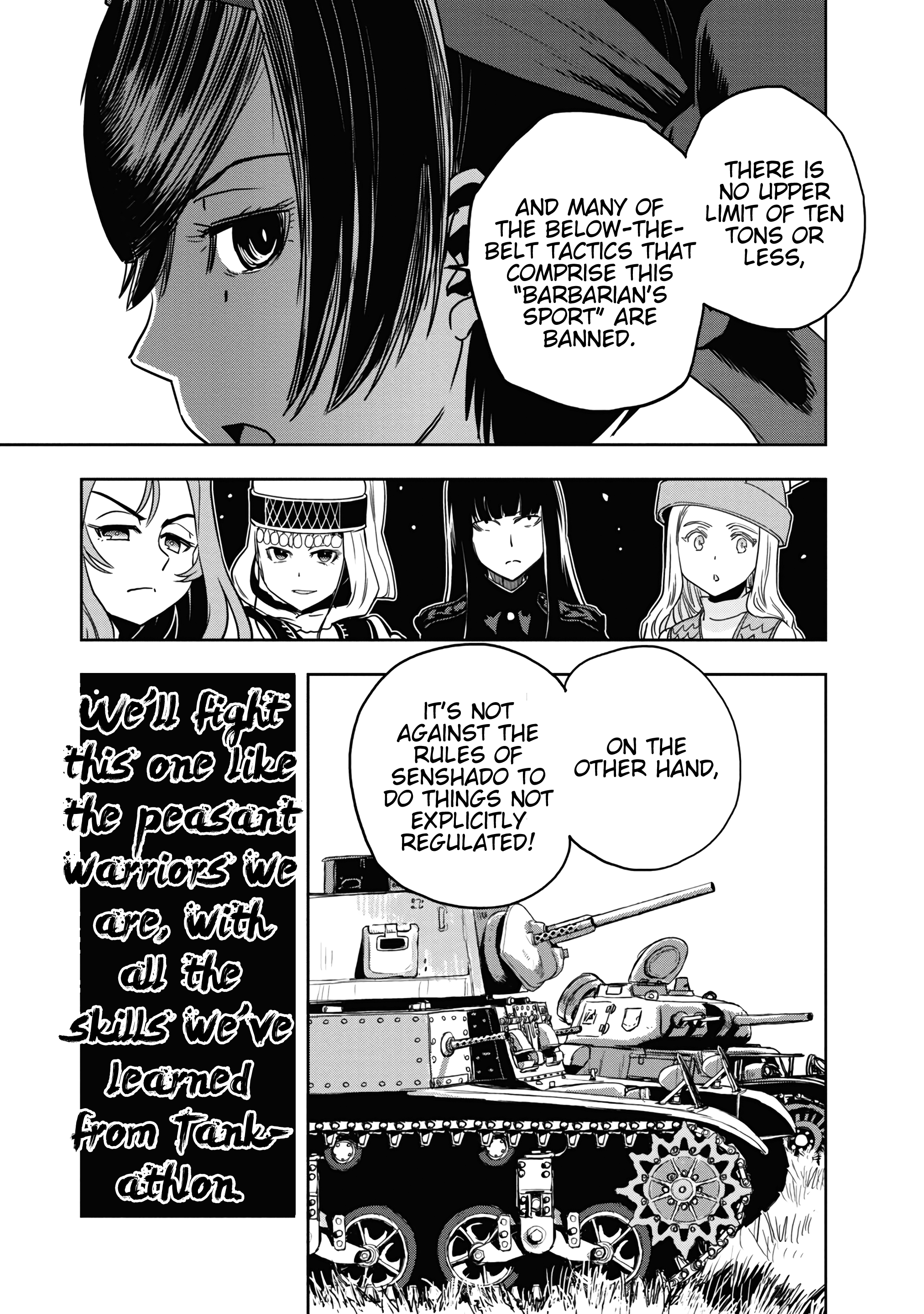 Girls & Panzer - Ribbon No Musha Chapter 56 #15