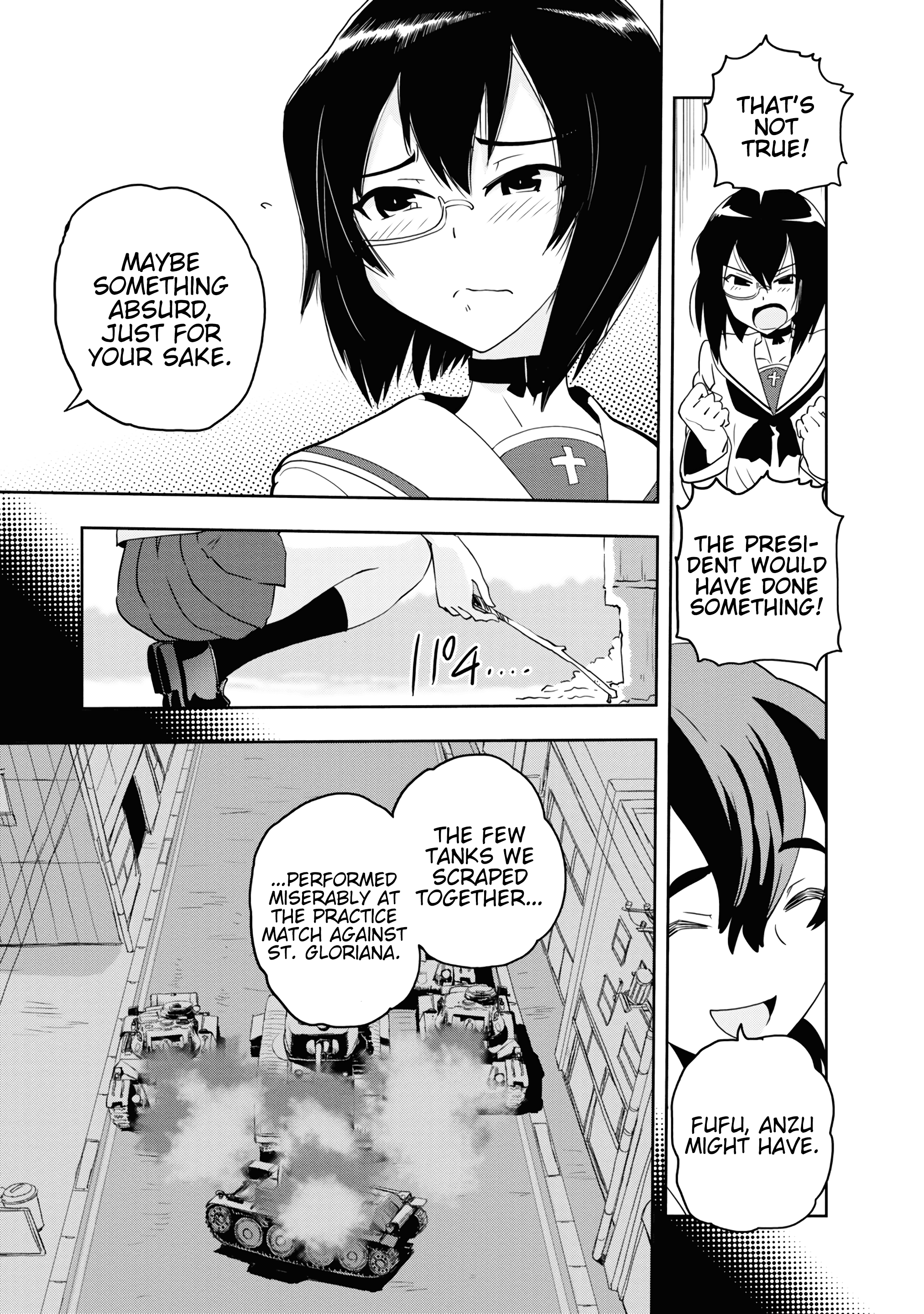 Girls & Panzer - Ribbon No Musha Chapter 54 #13