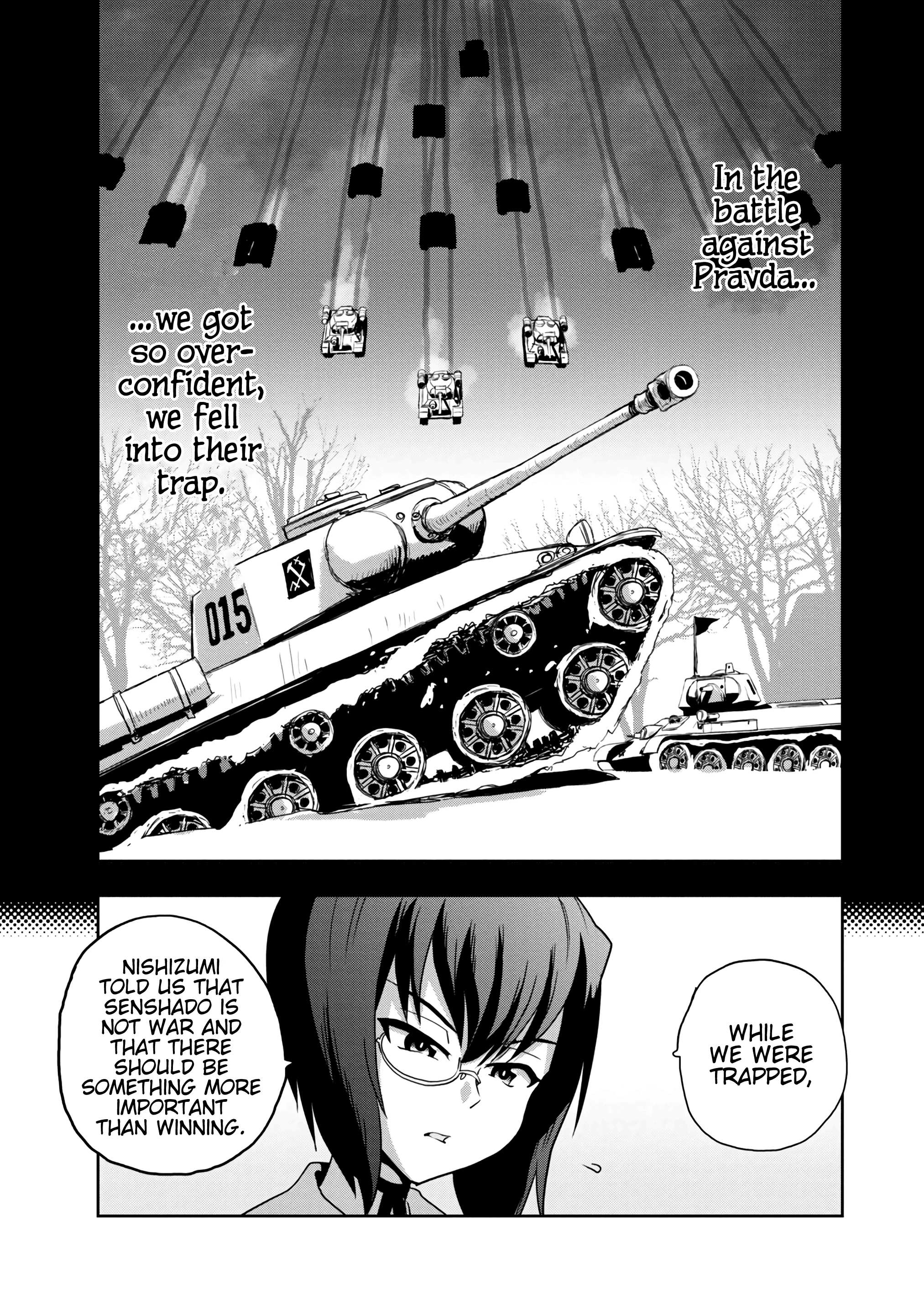 Girls & Panzer - Ribbon No Musha Chapter 54 #20