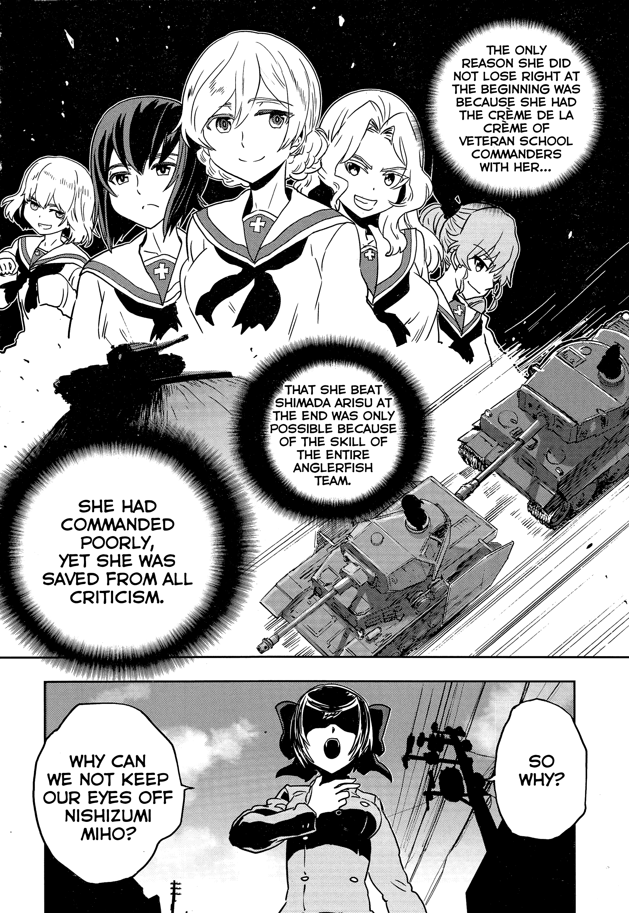 Girls & Panzer - Ribbon No Musha Chapter 50 #16