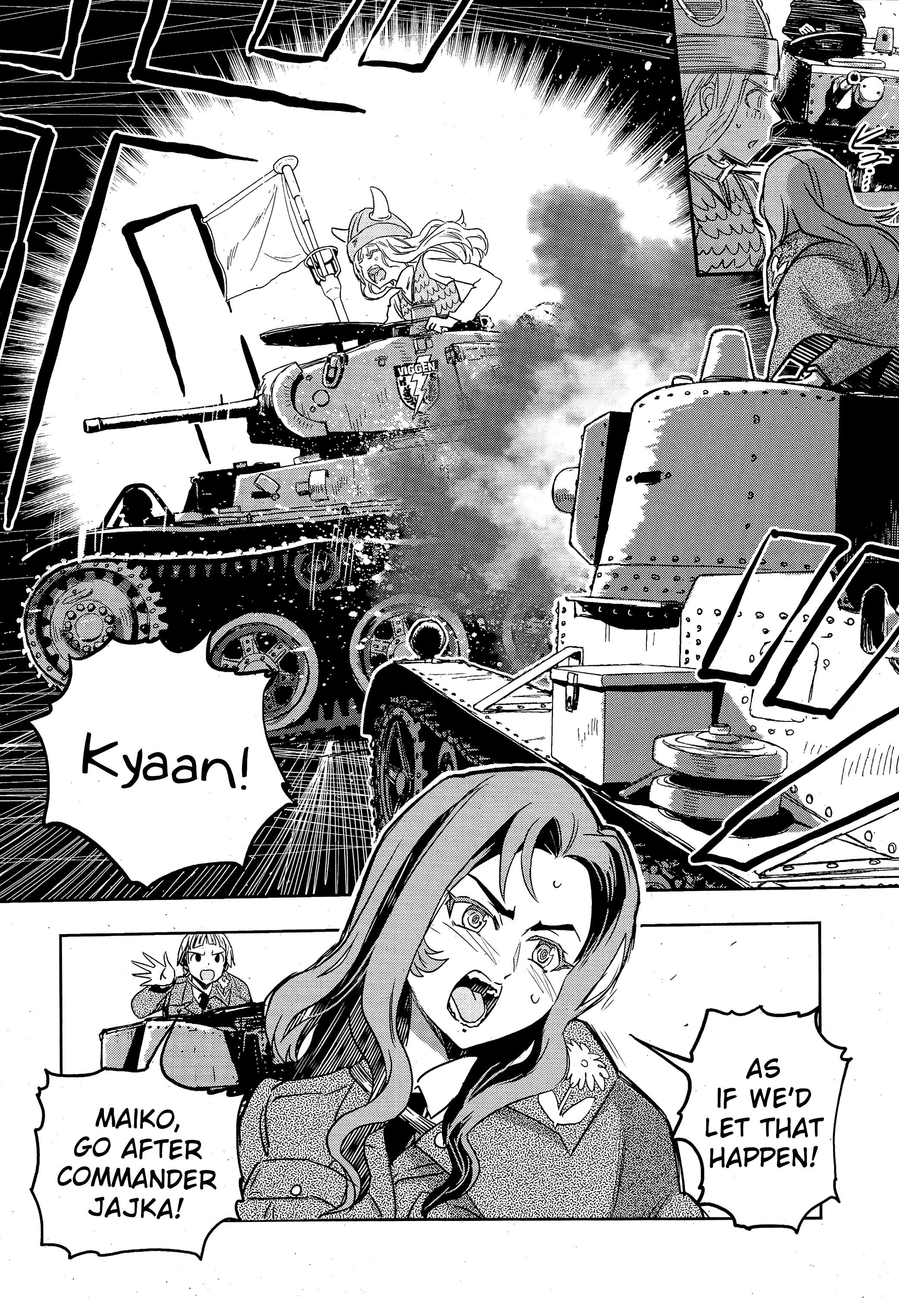 Girls & Panzer - Ribbon No Musha Chapter 49 #13