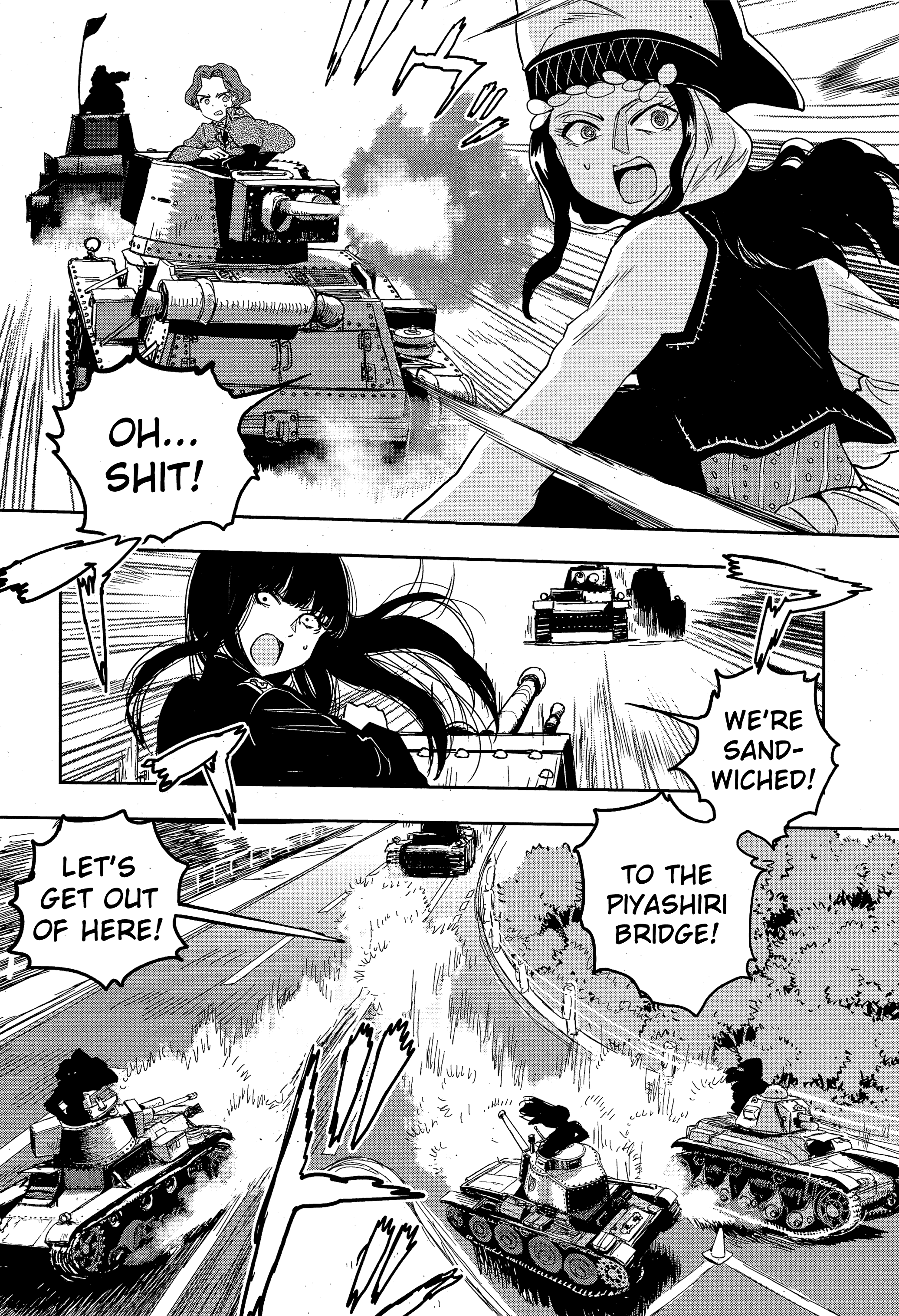 Girls & Panzer - Ribbon No Musha Chapter 49 #15