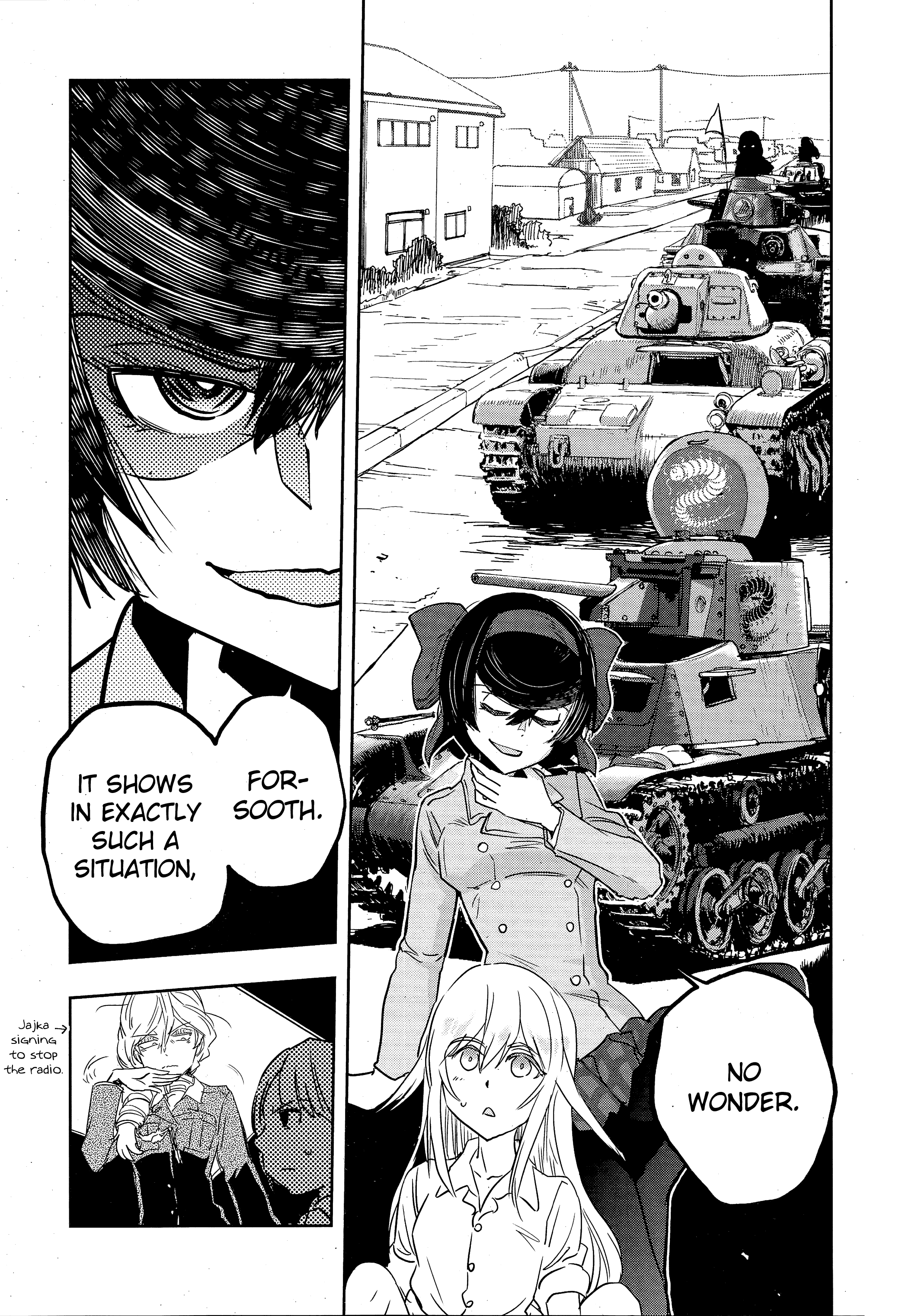 Girls & Panzer - Ribbon No Musha Chapter 49 #28