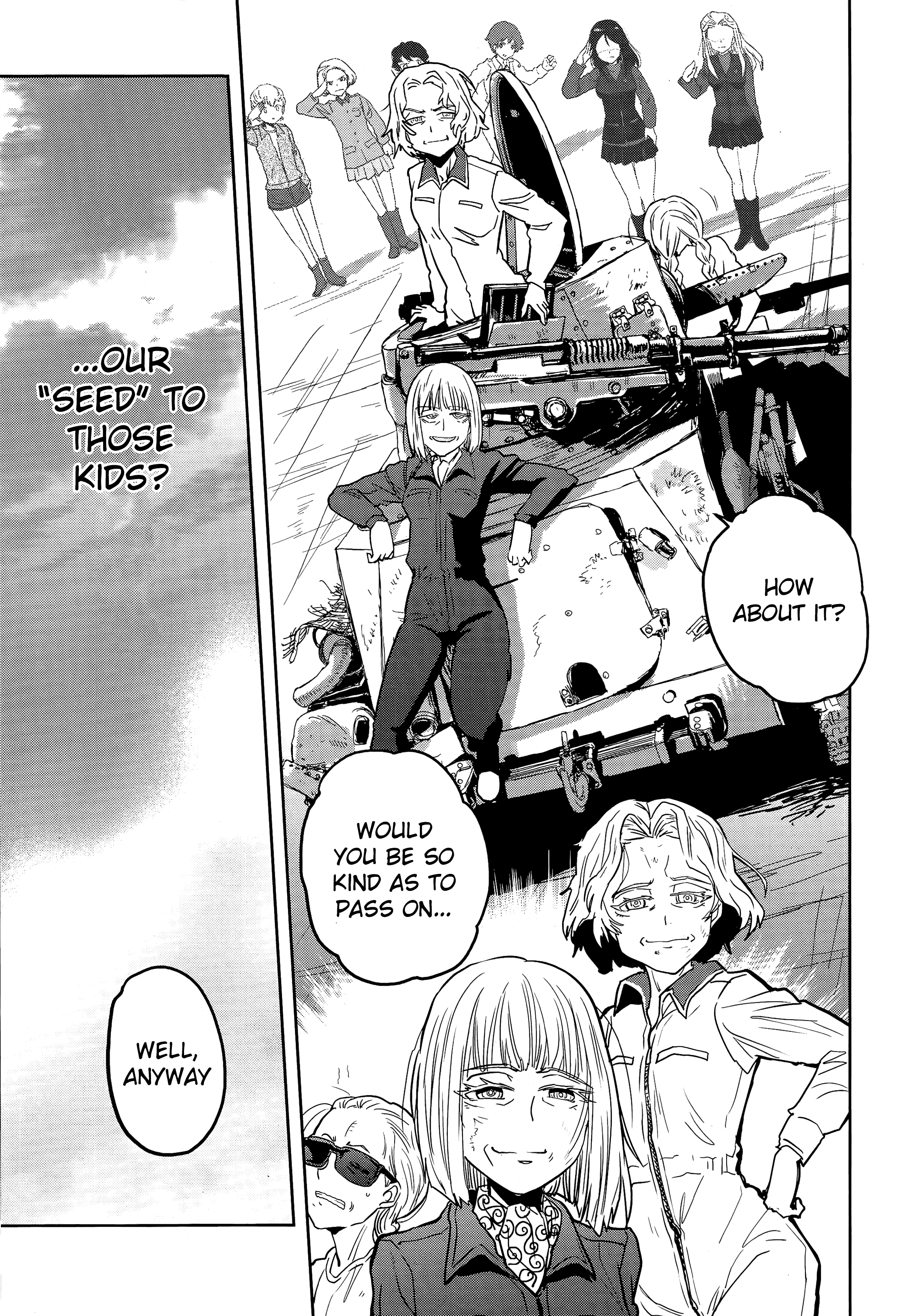 Girls & Panzer - Ribbon No Musha Chapter 43 #35