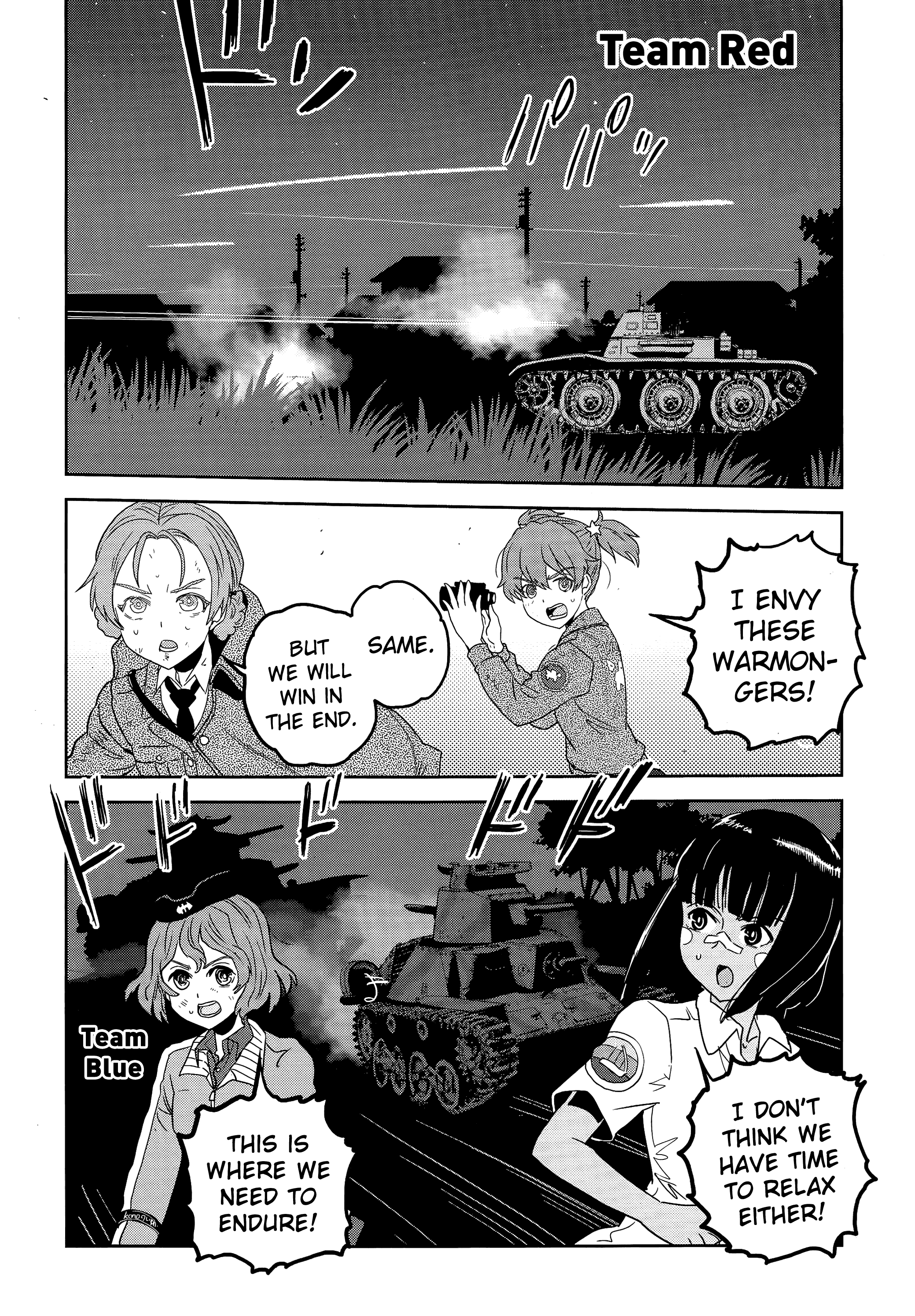 Girls & Panzer - Ribbon No Musha Chapter 42 #22