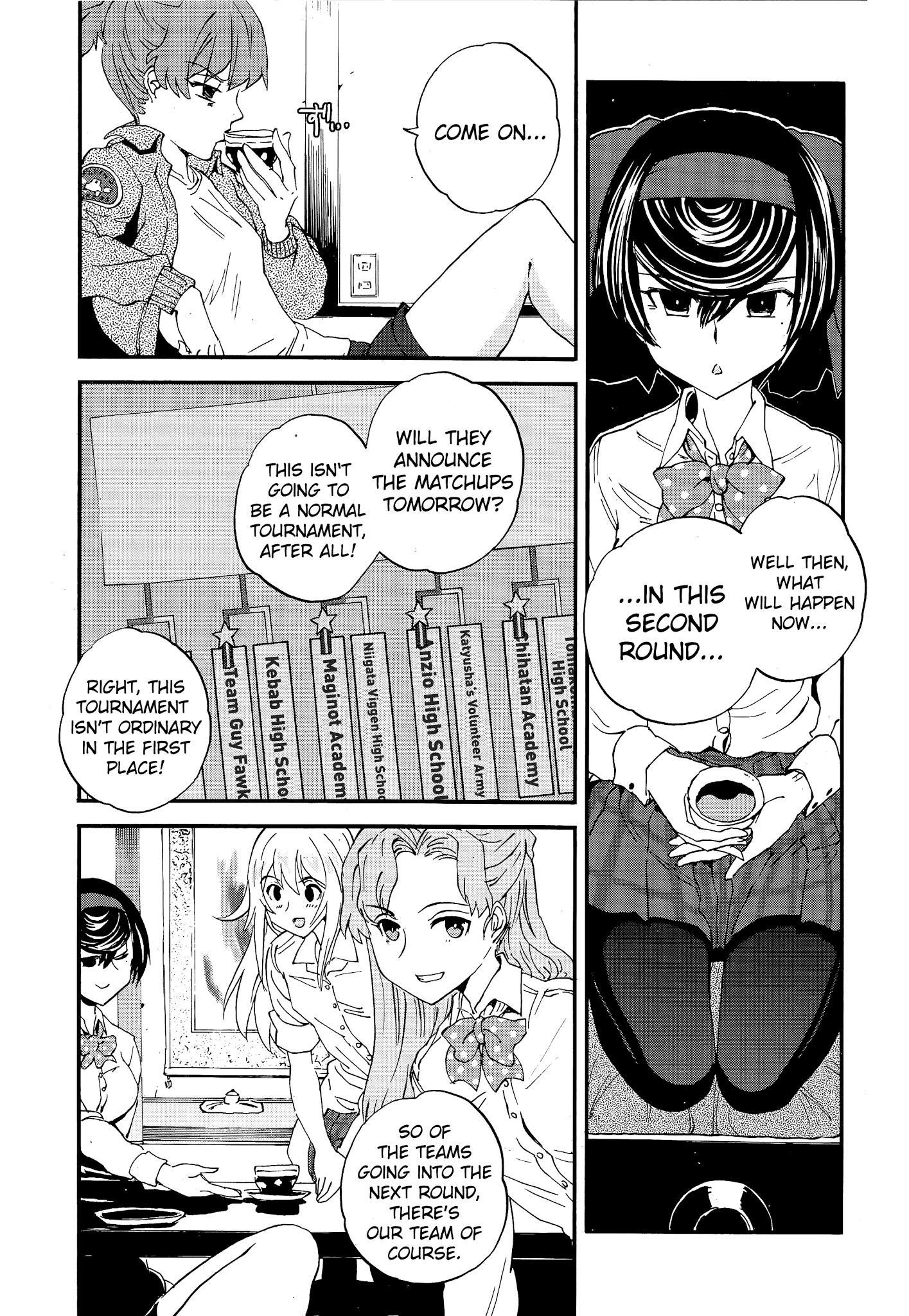 Girls & Panzer - Ribbon No Musha Chapter 33 #8