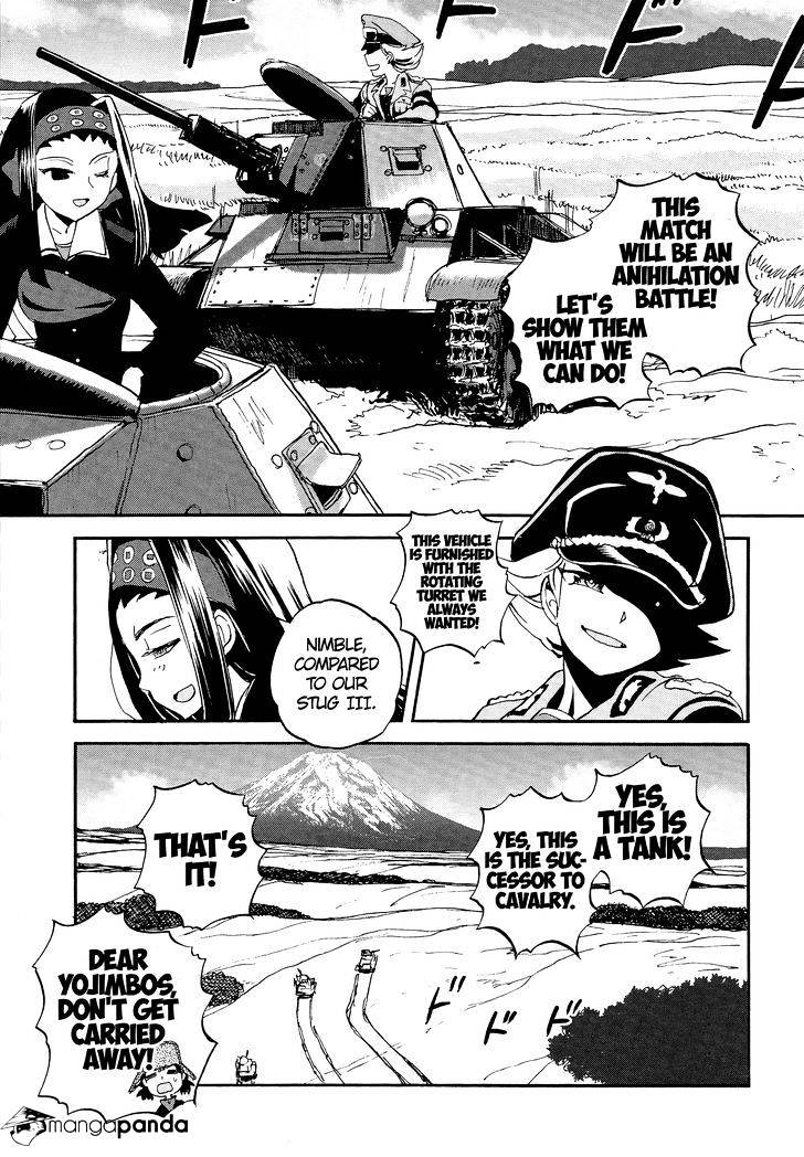 Girls & Panzer - Ribbon No Musha Chapter 31 #13