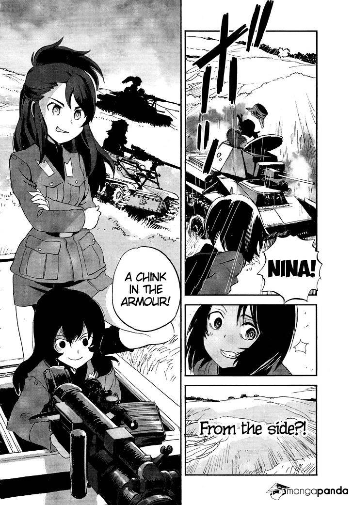 Girls & Panzer - Ribbon No Musha Chapter 31 #36