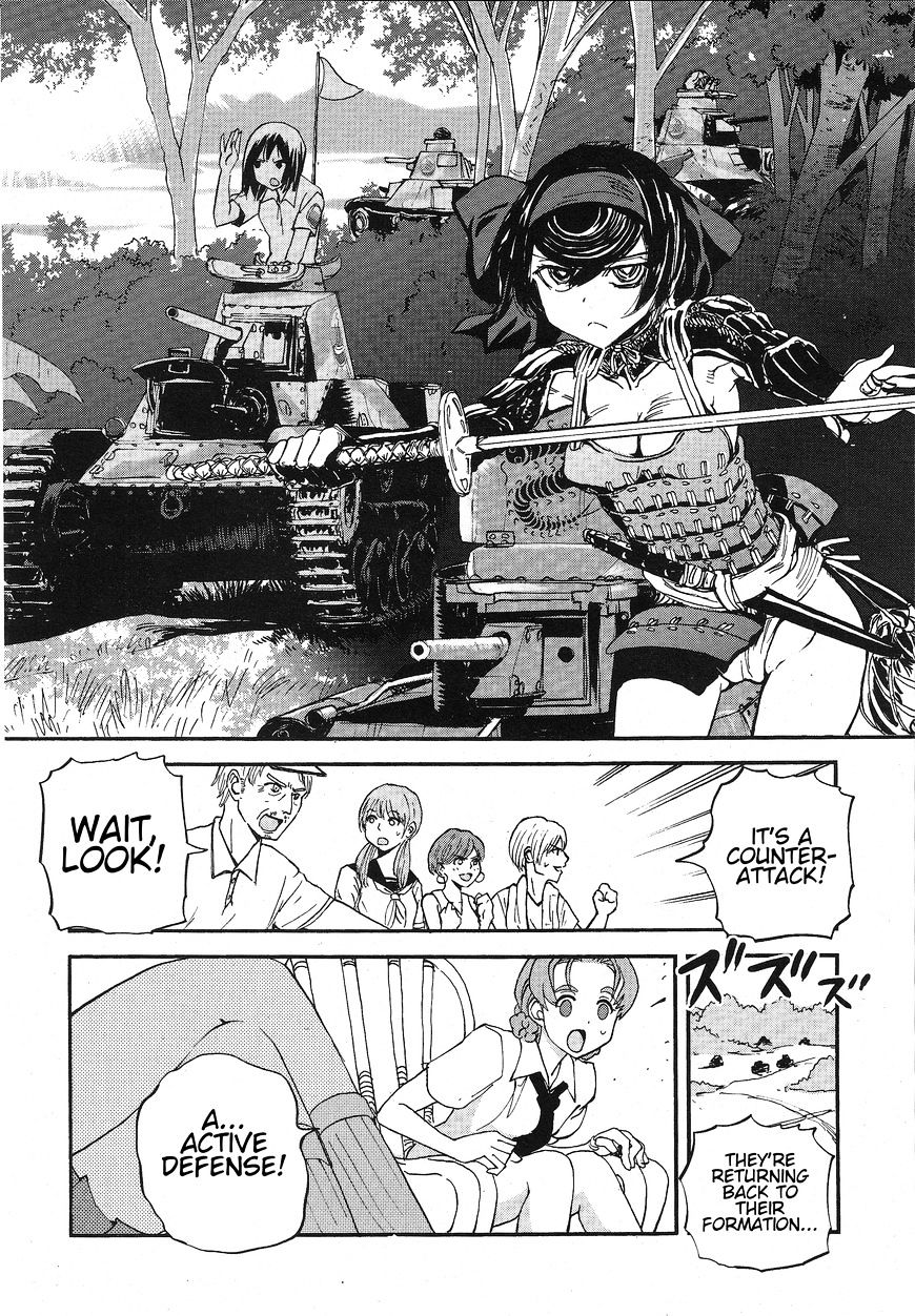 Girls & Panzer - Ribbon No Musha Chapter 14 #8