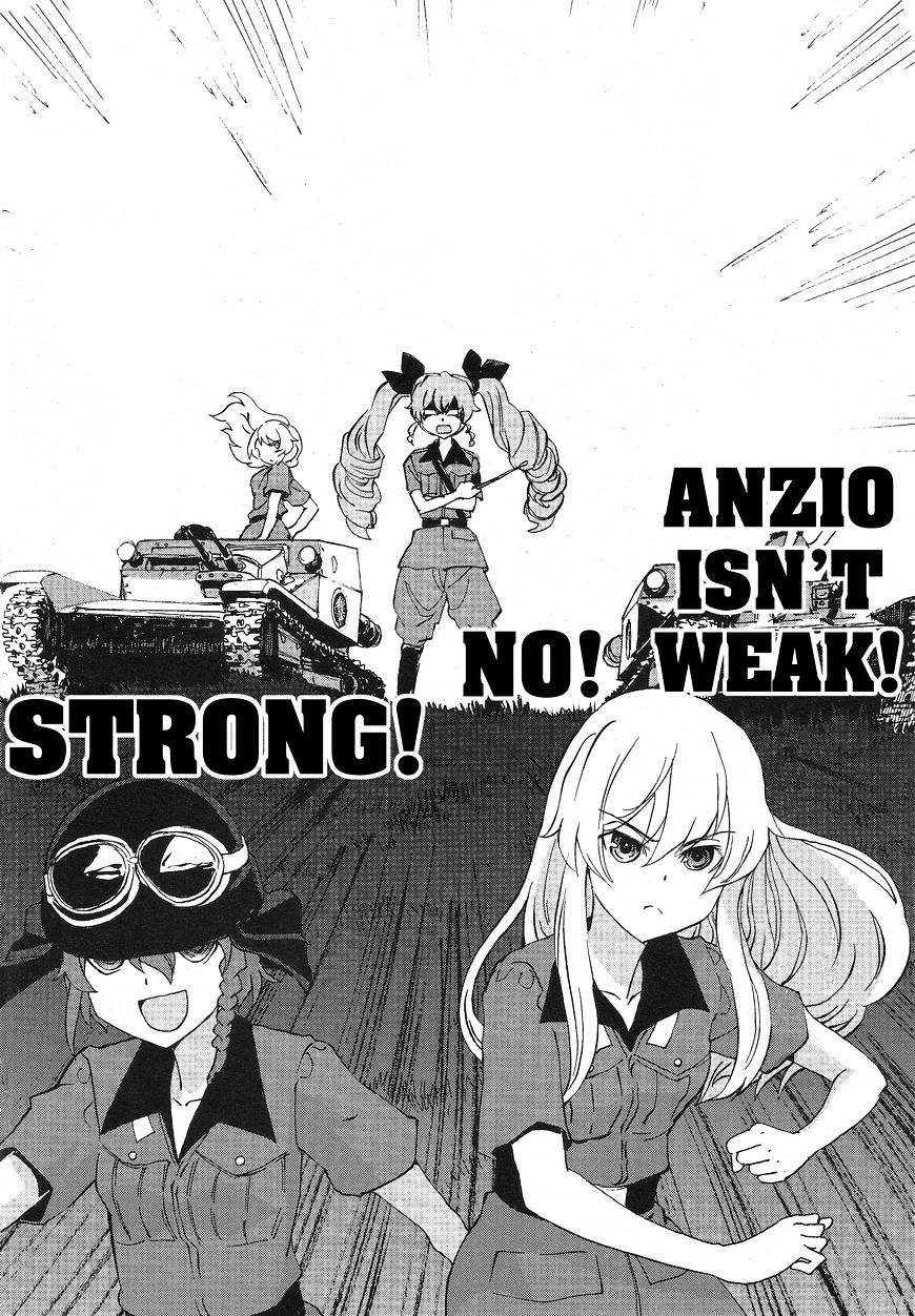 Girls & Panzer - Ribbon No Musha Chapter 14 #16