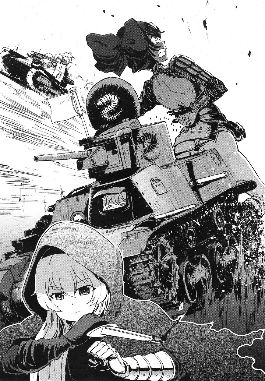 Girls & Panzer - Ribbon No Musha Chapter 14 #22