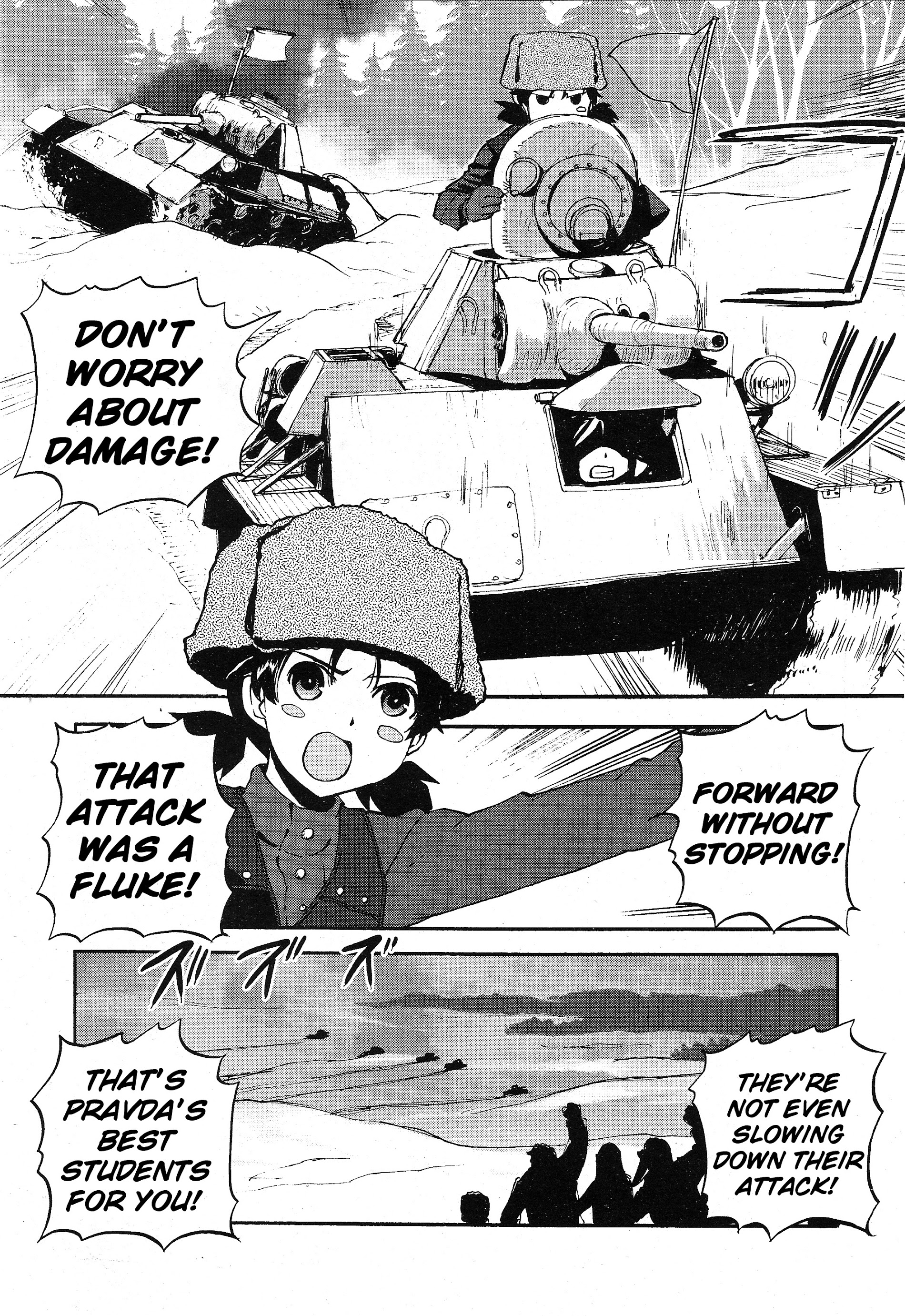 Girls & Panzer - Ribbon No Musha Chapter 12 #4
