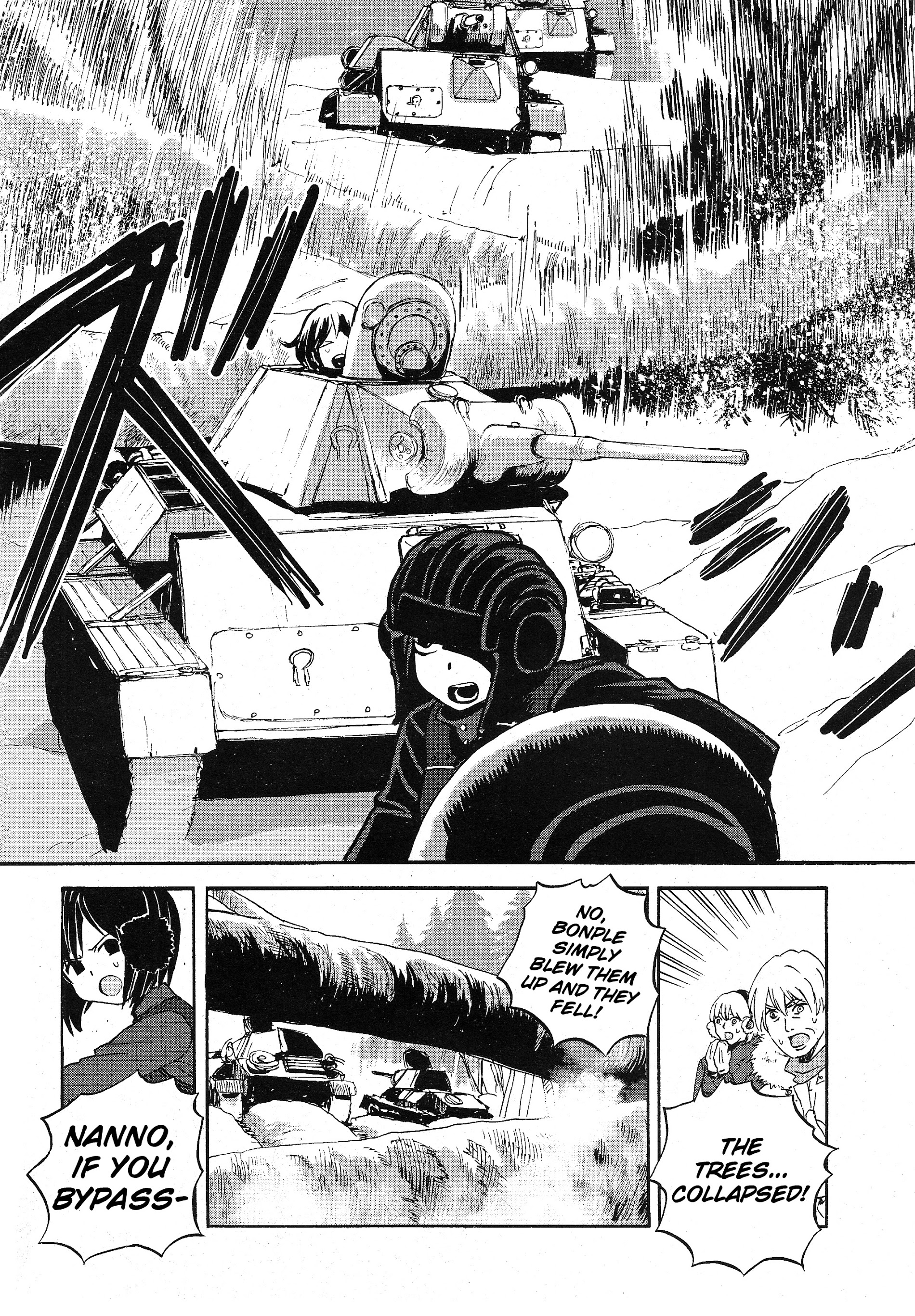 Girls & Panzer - Ribbon No Musha Chapter 12 #13