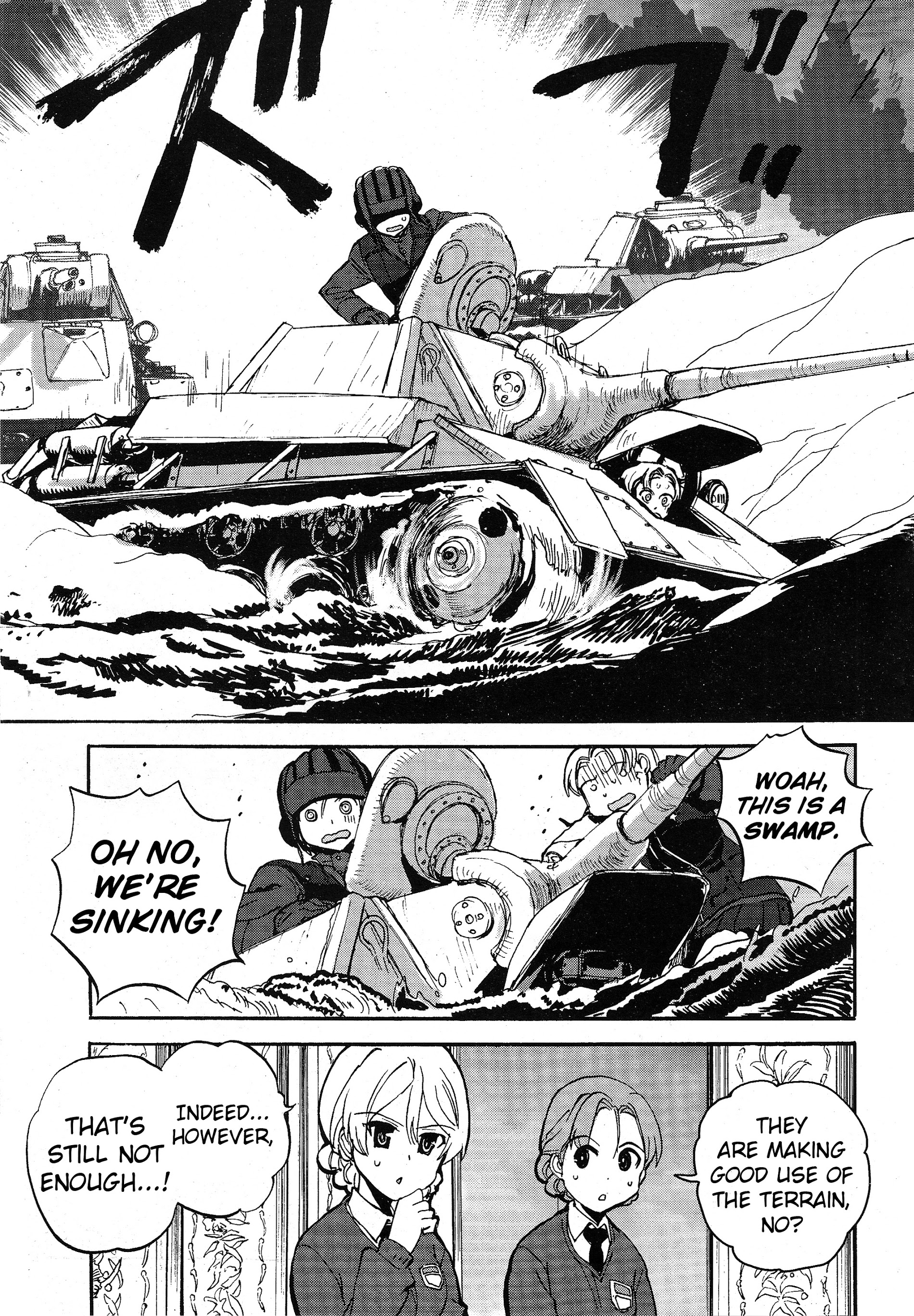 Girls & Panzer - Ribbon No Musha Chapter 12 #16