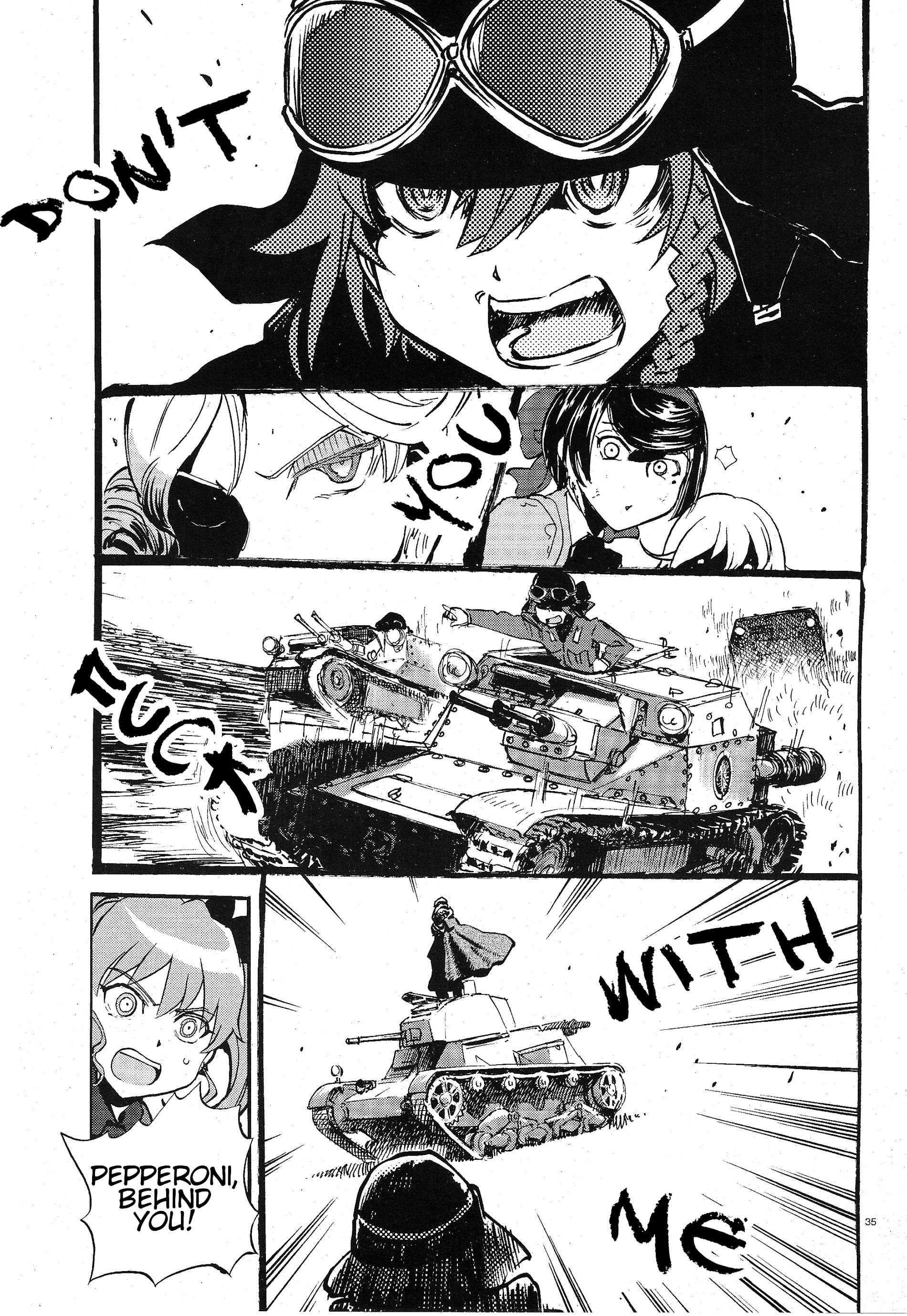 Girls & Panzer - Ribbon No Musha Chapter 7 #33