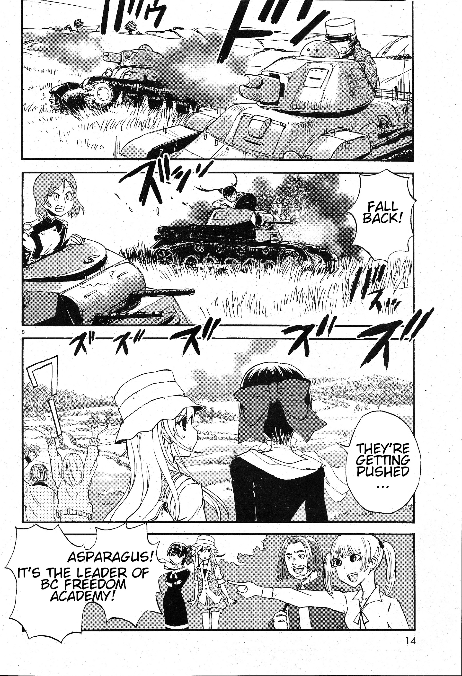 Girls & Panzer - Ribbon No Musha Chapter 5 #11