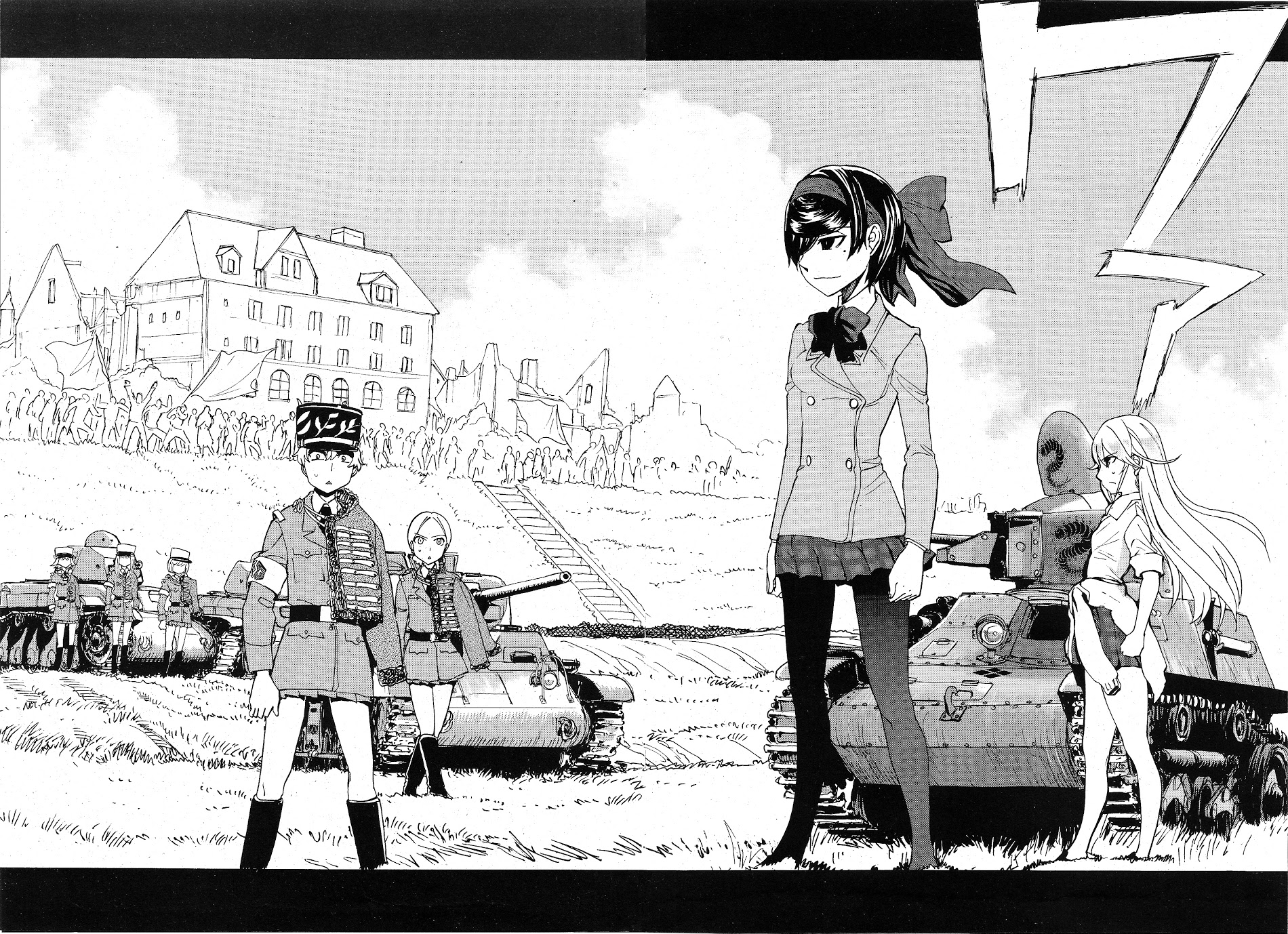 Girls & Panzer - Ribbon No Musha Chapter 5 #33