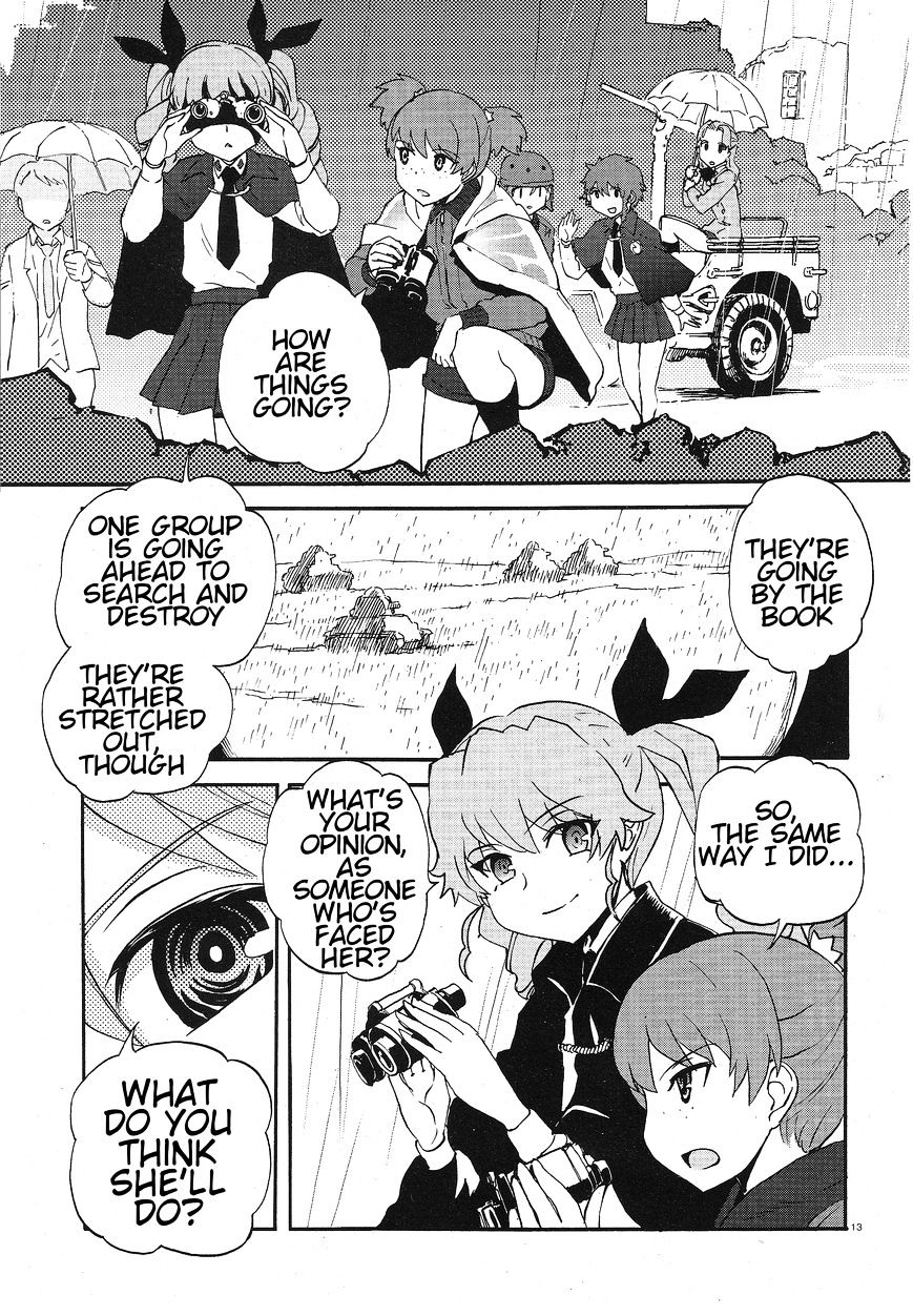 Girls & Panzer - Ribbon No Musha Chapter 6.1 #12