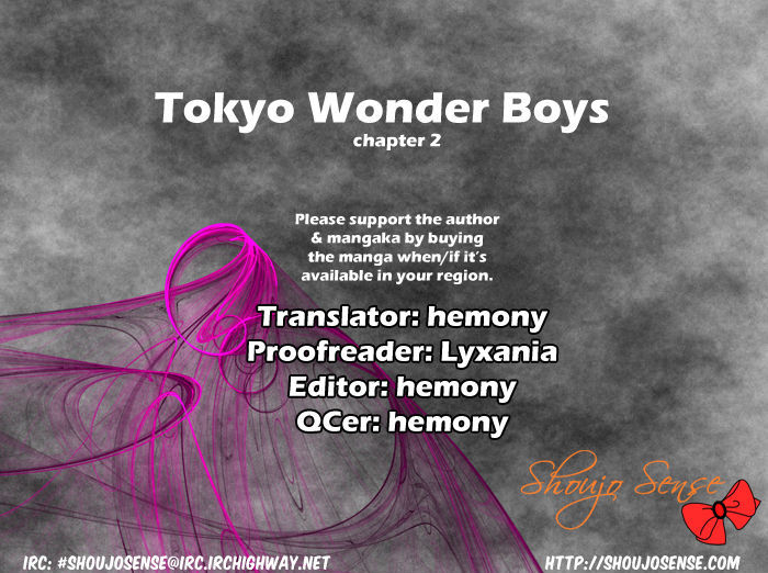 Tokyo Wonder Boys Chapter 2 #1