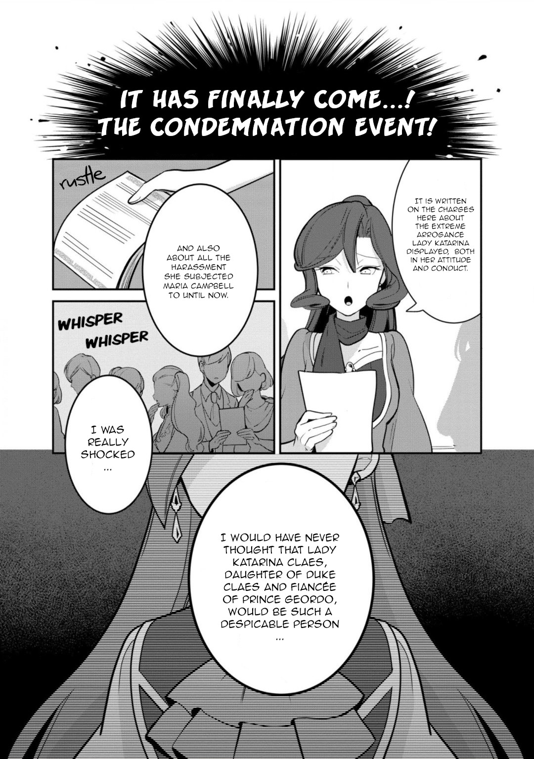 I Reincarnated Into An Otome Game As A Villainess With Only Destruction Flags... In A Dire Situation!? Verge Of Destruction Arc Chapter 17 #8