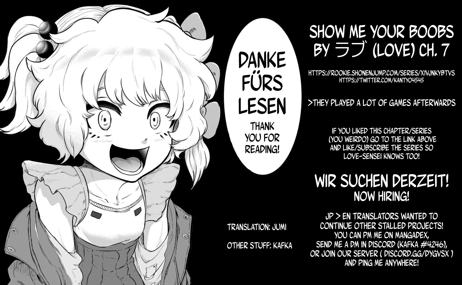 Show Me Your Boobs Chapter 7 #13