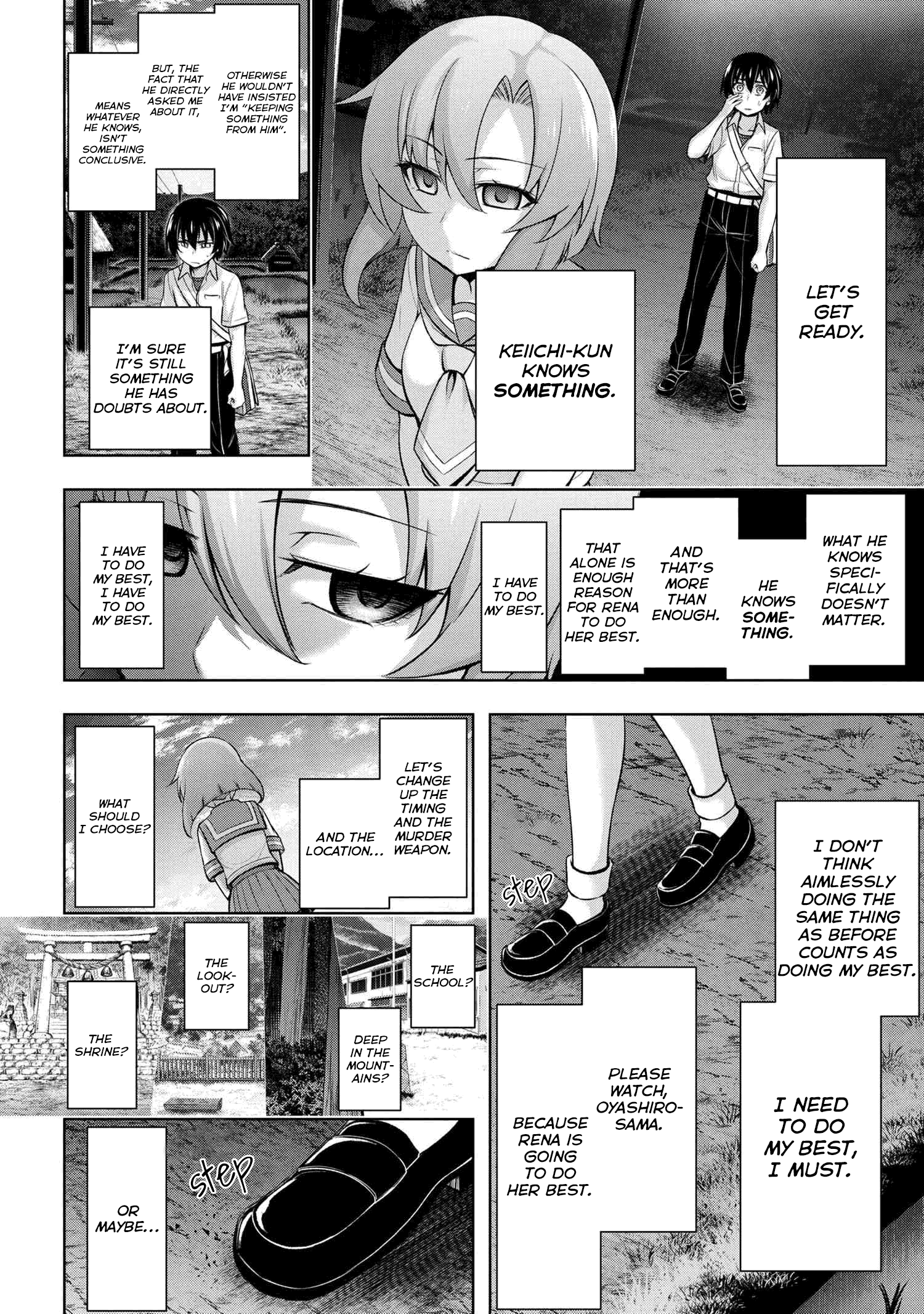 Higurashi No Naku Koro Ni Meguri Chapter 7.2 #9